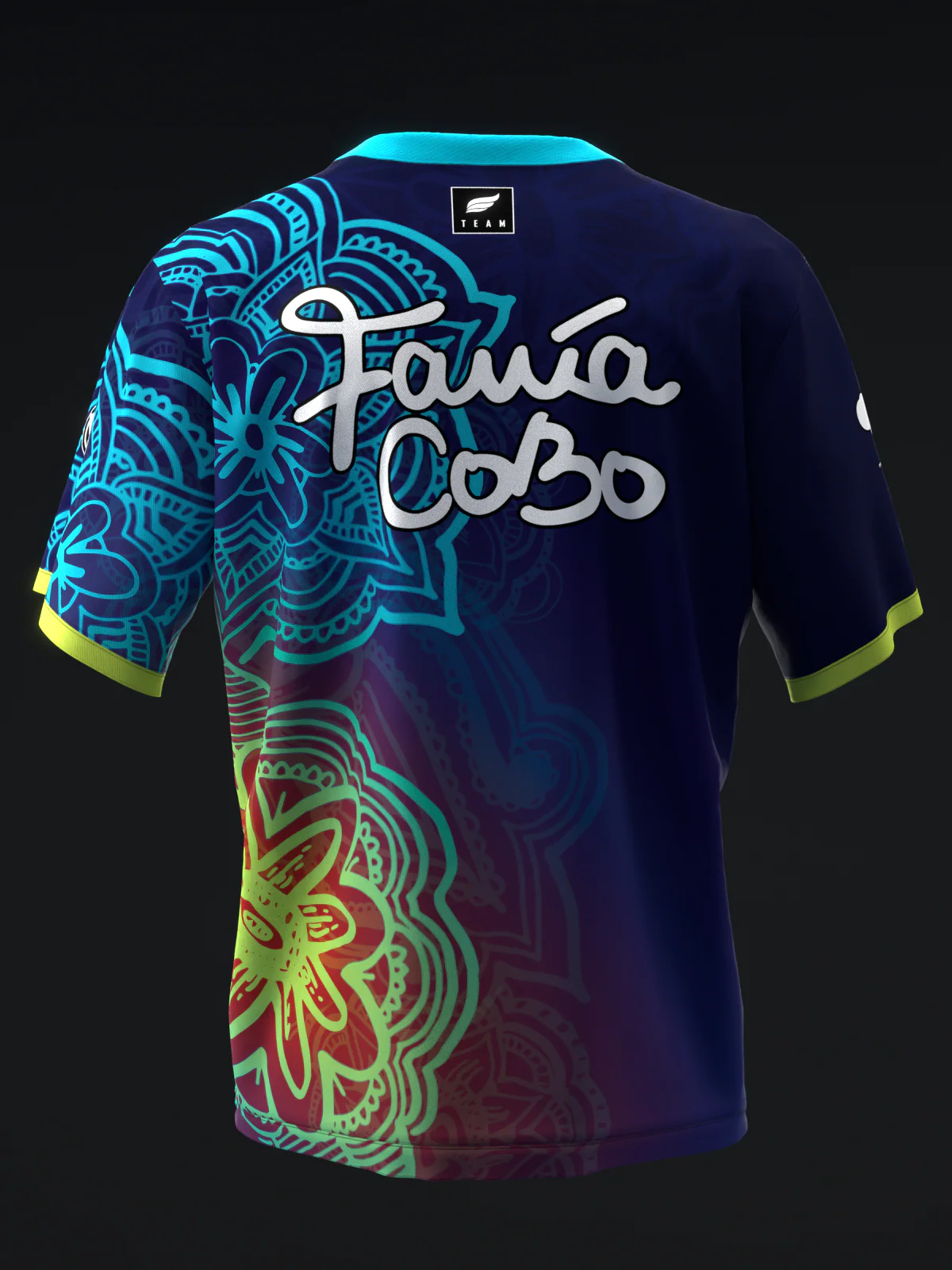 Fania Cobo 2024 - Gradient Garden - Bowling Jersey - Image 6