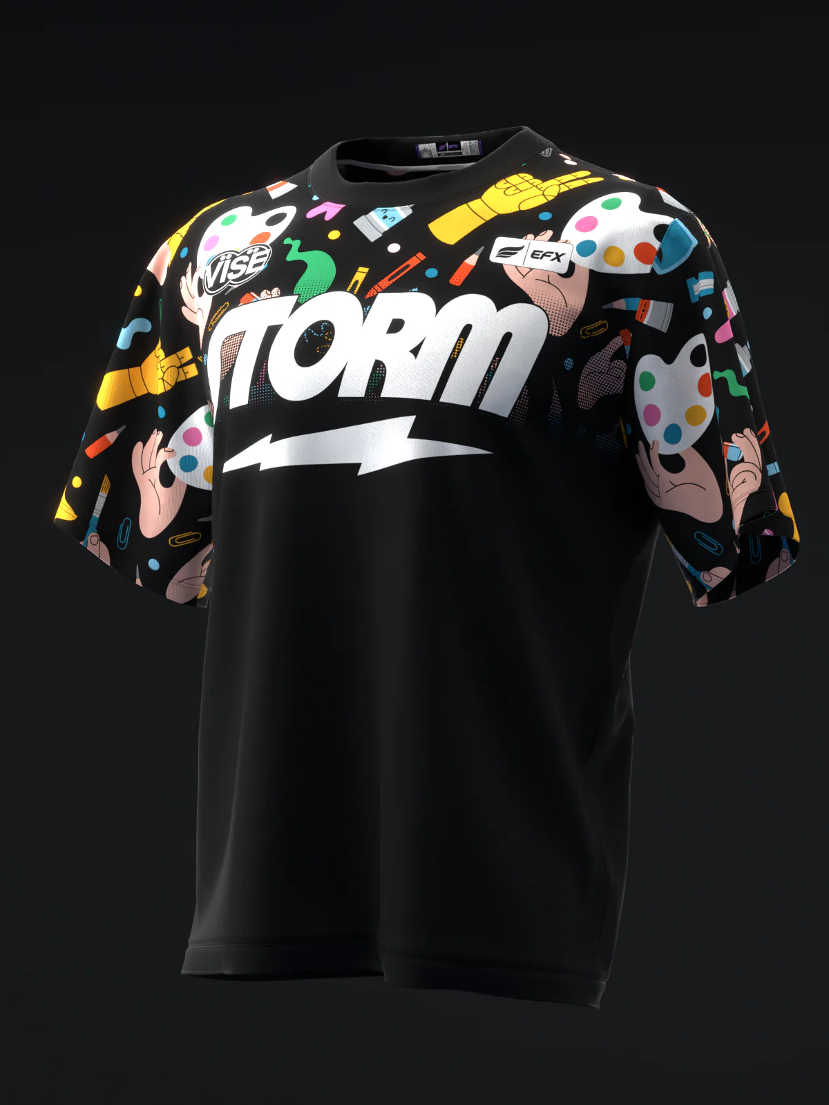 Fania Cobo 2026 - Abstract Ec - Bowling Jersey