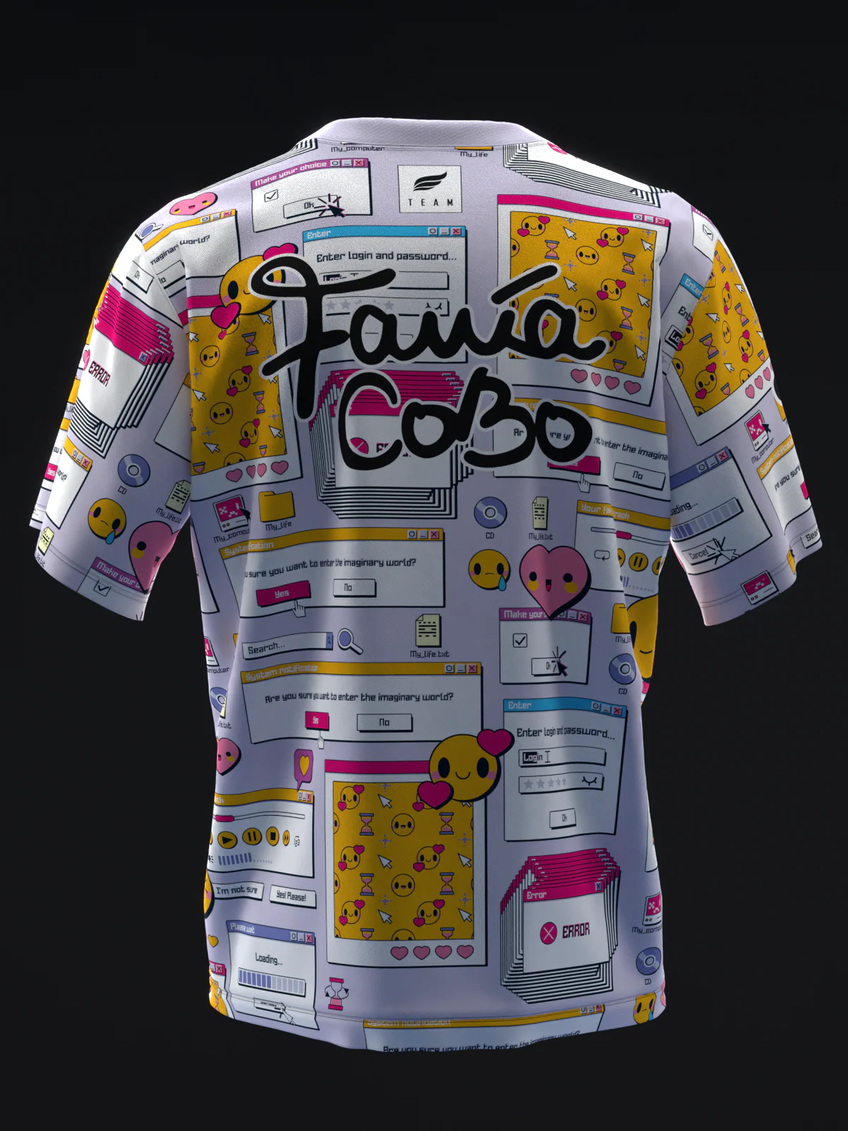 Fania Cobo 2026 - Retro Windows - Bowling Jersey - Image 5