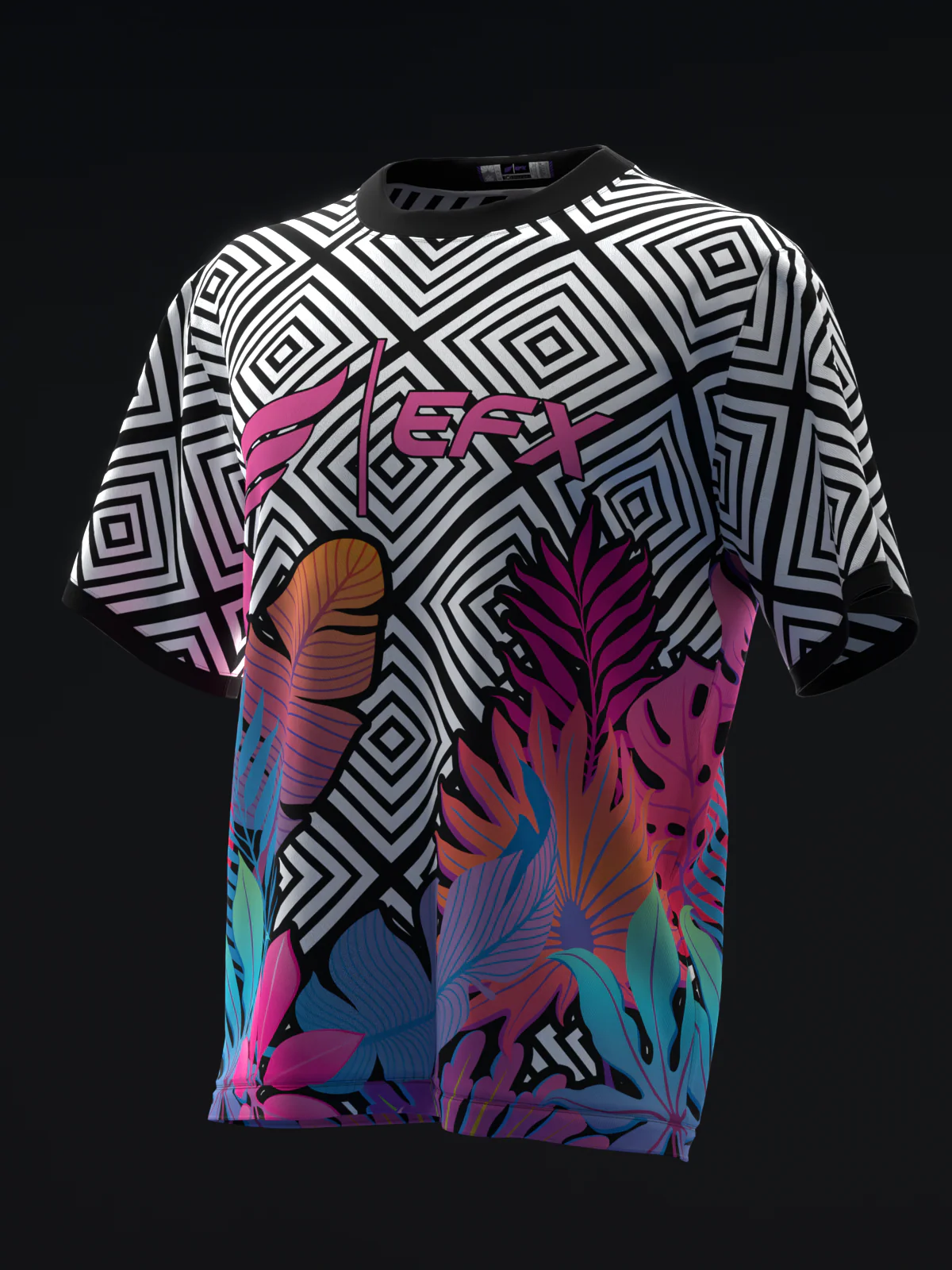 Florallusion - Vibrant - Bowling Jersey