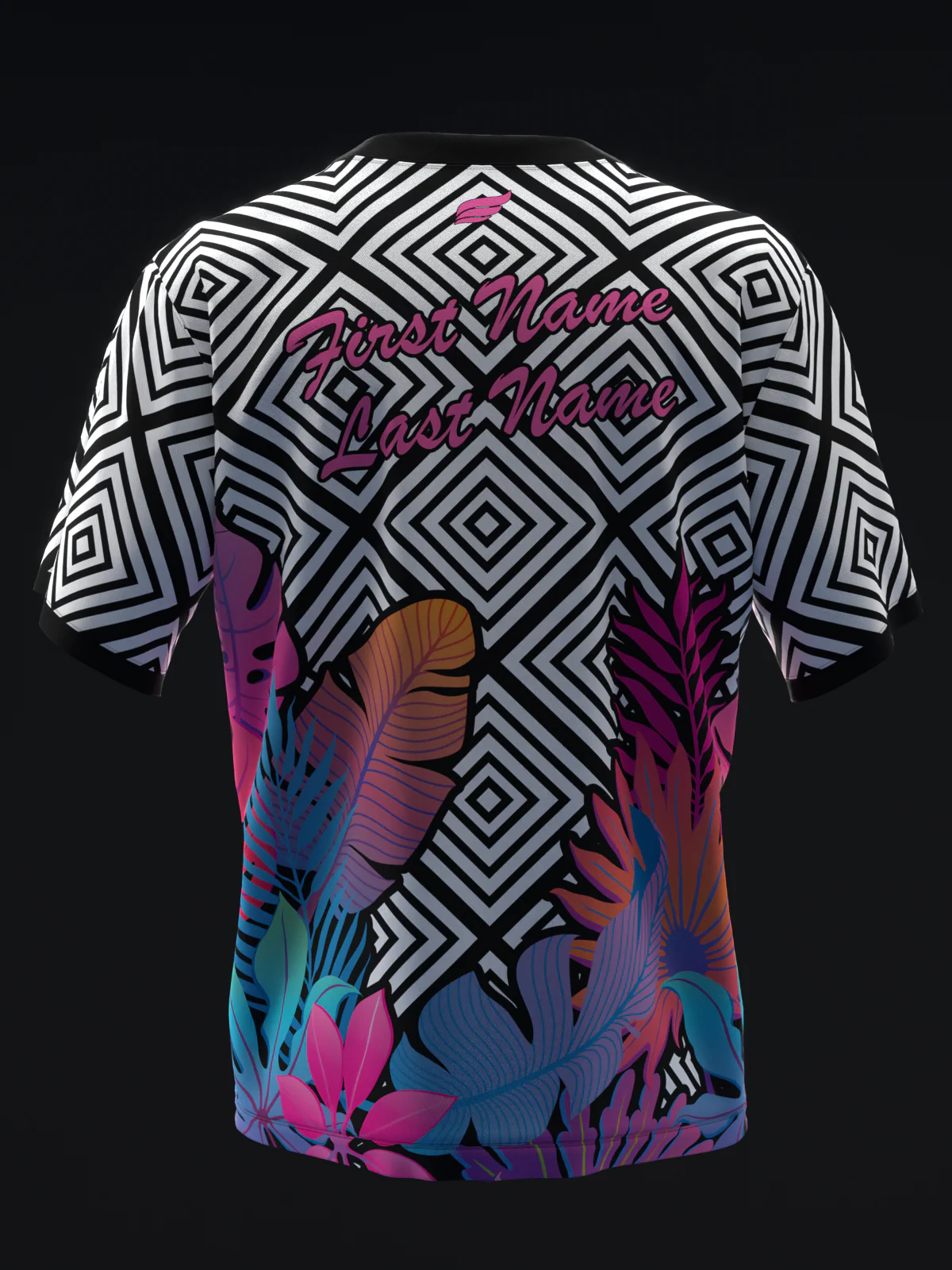 Florallusion - Vibrant - Bowling Jersey - Image 5