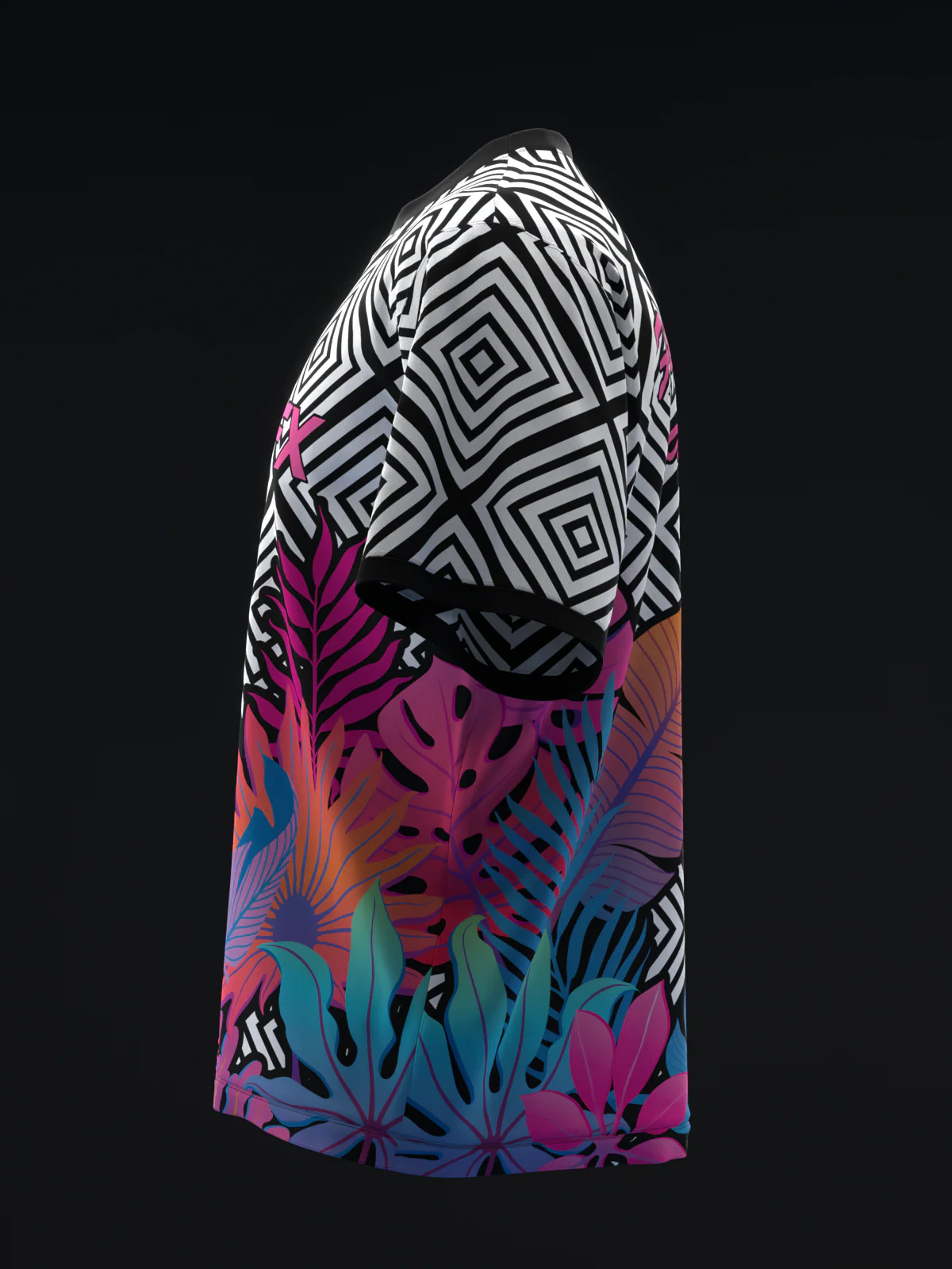 Florallusion - Vibrant - Bowling Jersey - Image 6