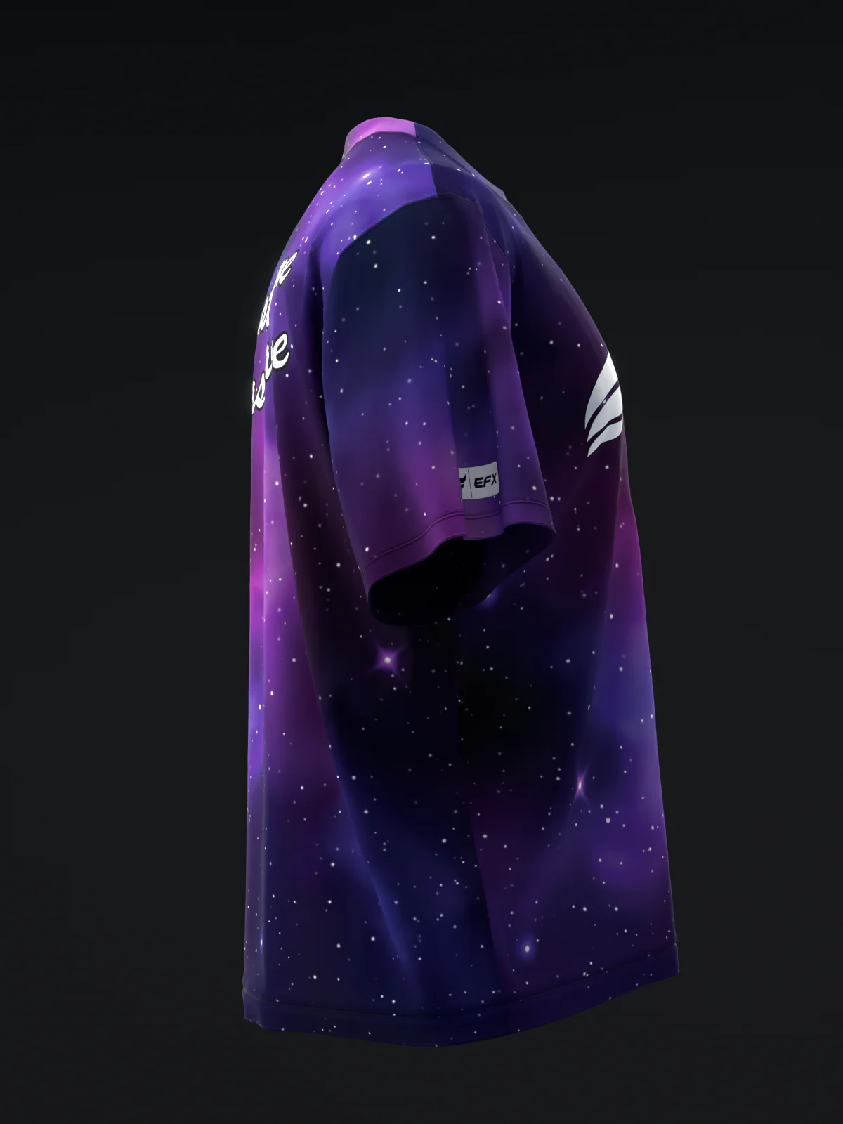 Galaxy - Purple - Bowling Jersey - Image 4