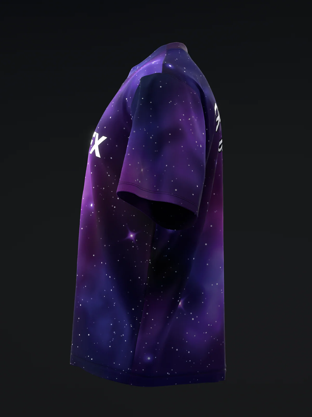 Galaxy - Purple - Bowling Jersey - Image 6