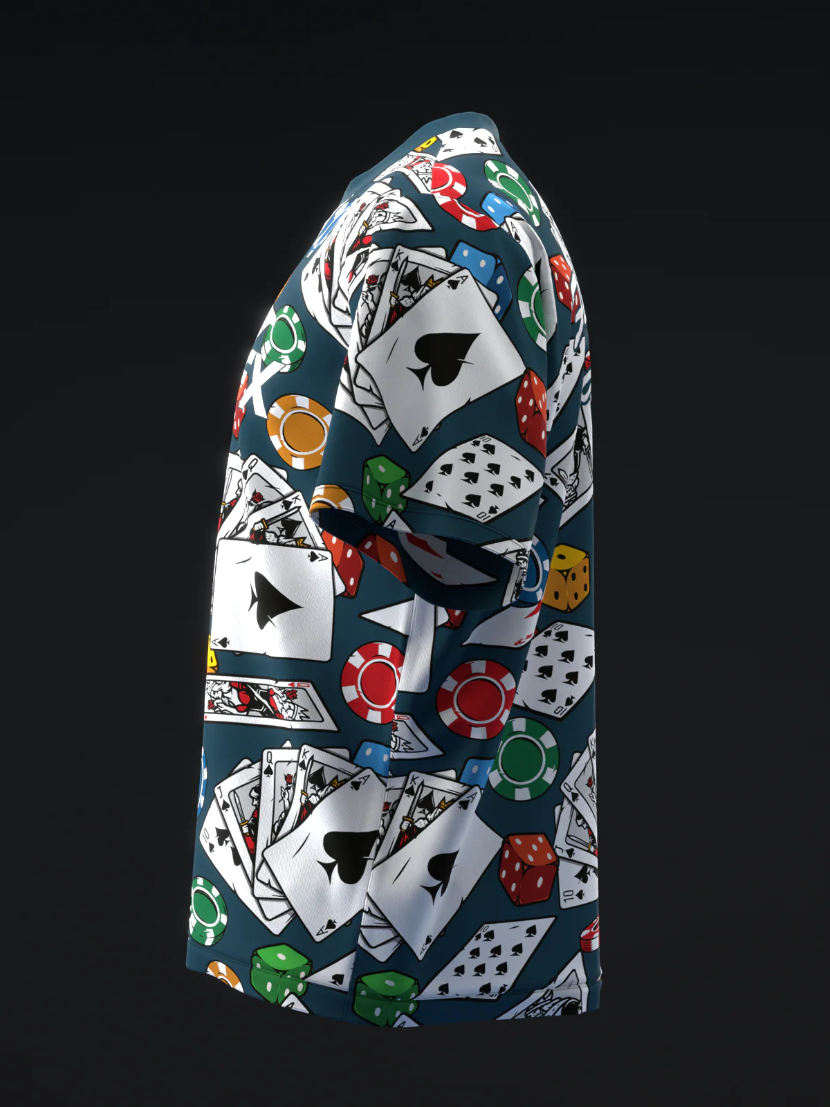 Gambling - Off Green - Bowling Jersey - Image 6