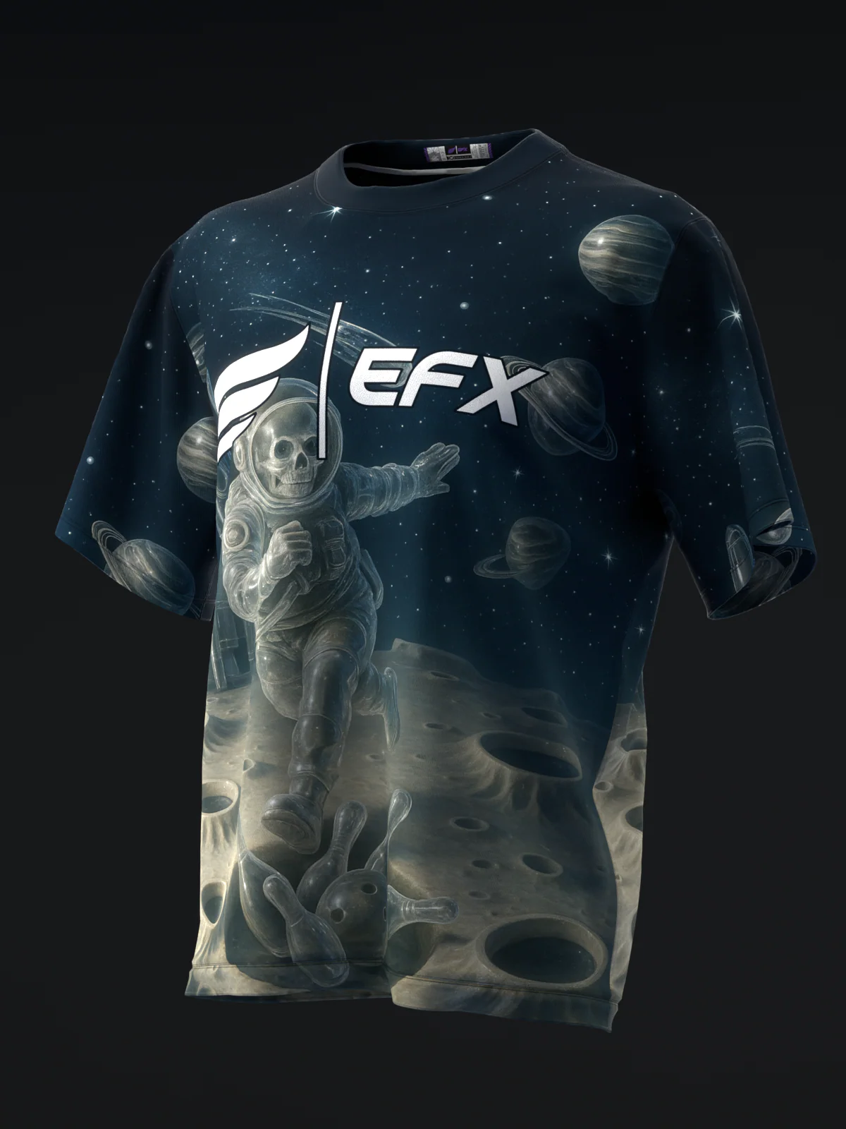 Glass Bowling - Navy - Bowling Jersey