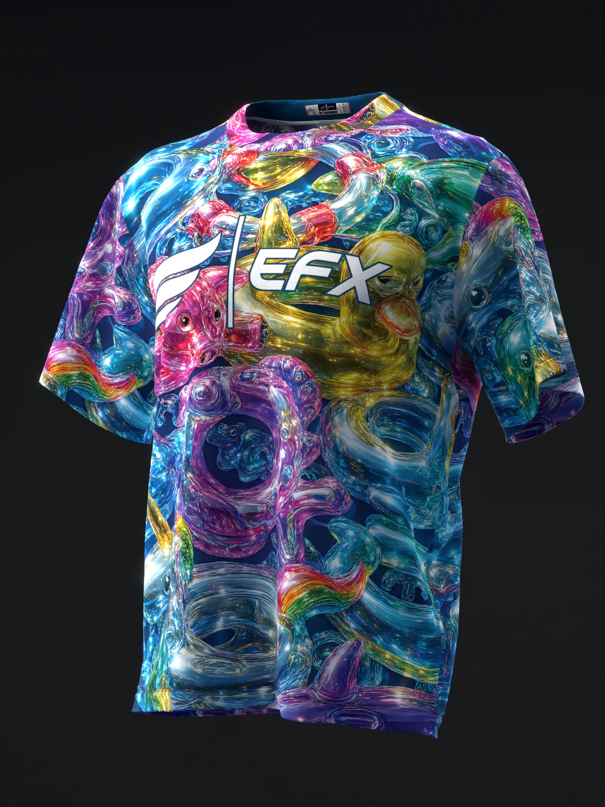 Glass Floaties - Vibrant - Bowling Jersey