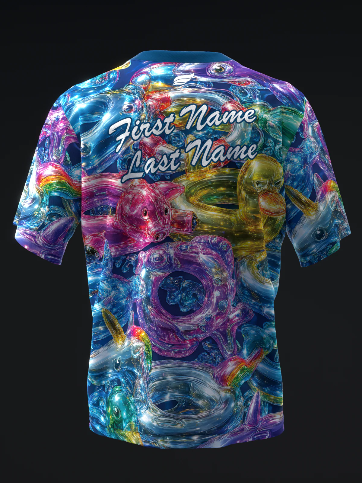 Glass Floaties - Vibrant - Bowling Jersey - Image 5