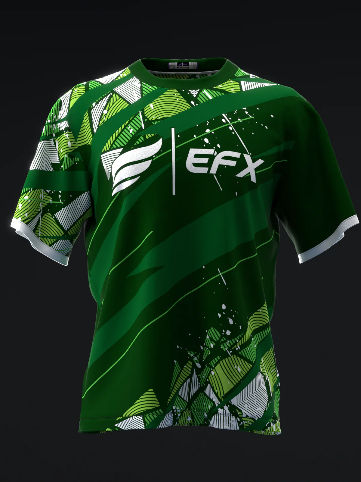 Glatter - Green - Bowling Jersey - Image 2
