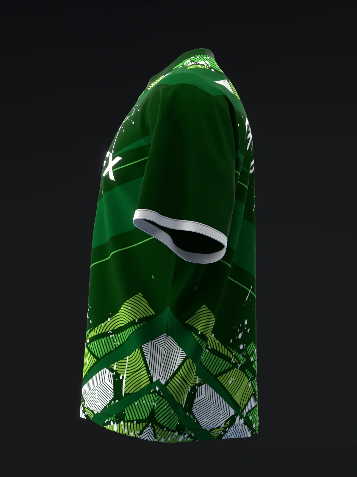 Glatter - Green - Bowling Jersey - Image 6