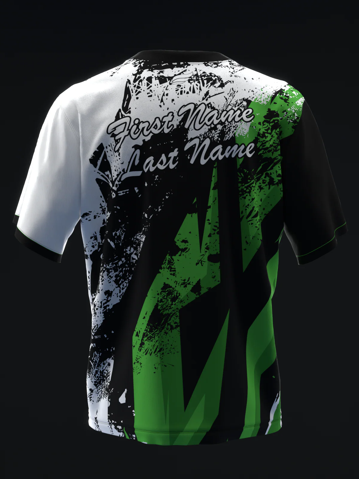 Grikes - Black White Green - Bowling Jersey - Image 5