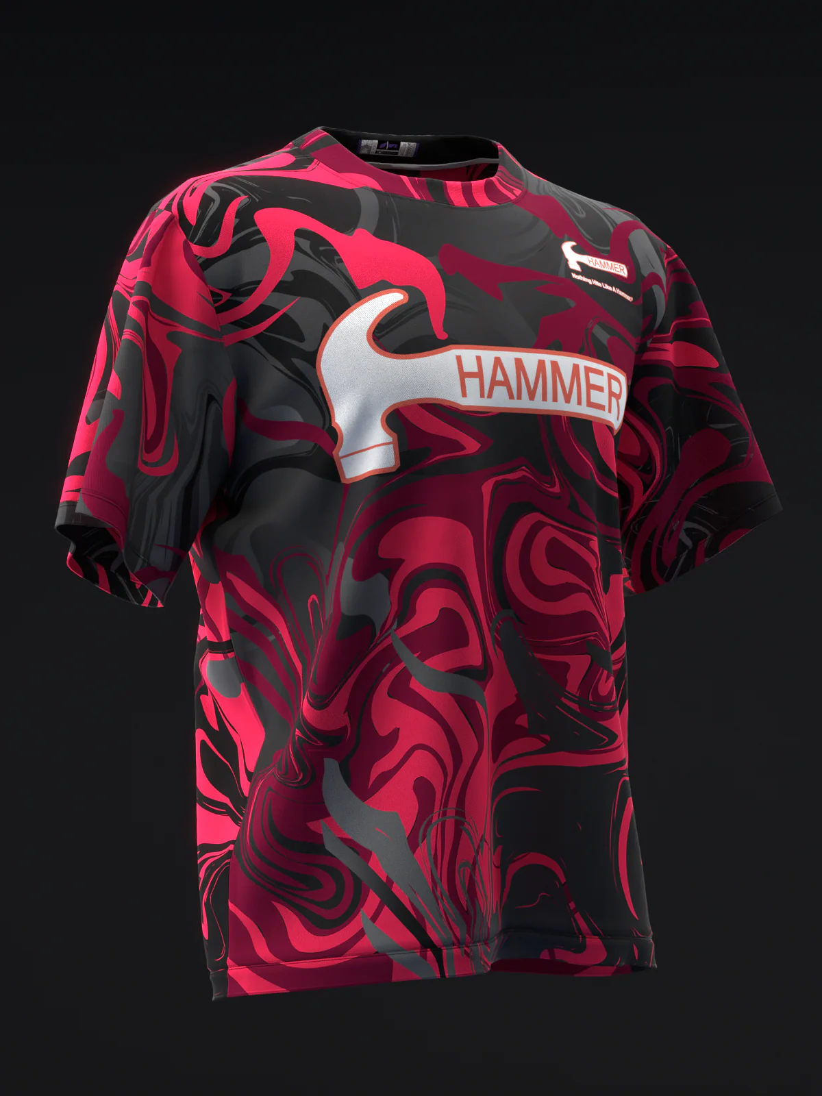 Hammer - Anger Solid - Bowling Jersey - Image 3