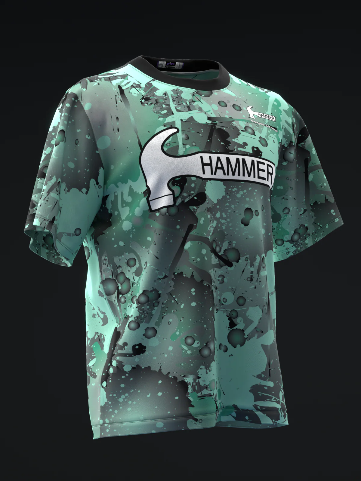 Hammer - Axe Green Smoke - Bowling Jersey - Image 3