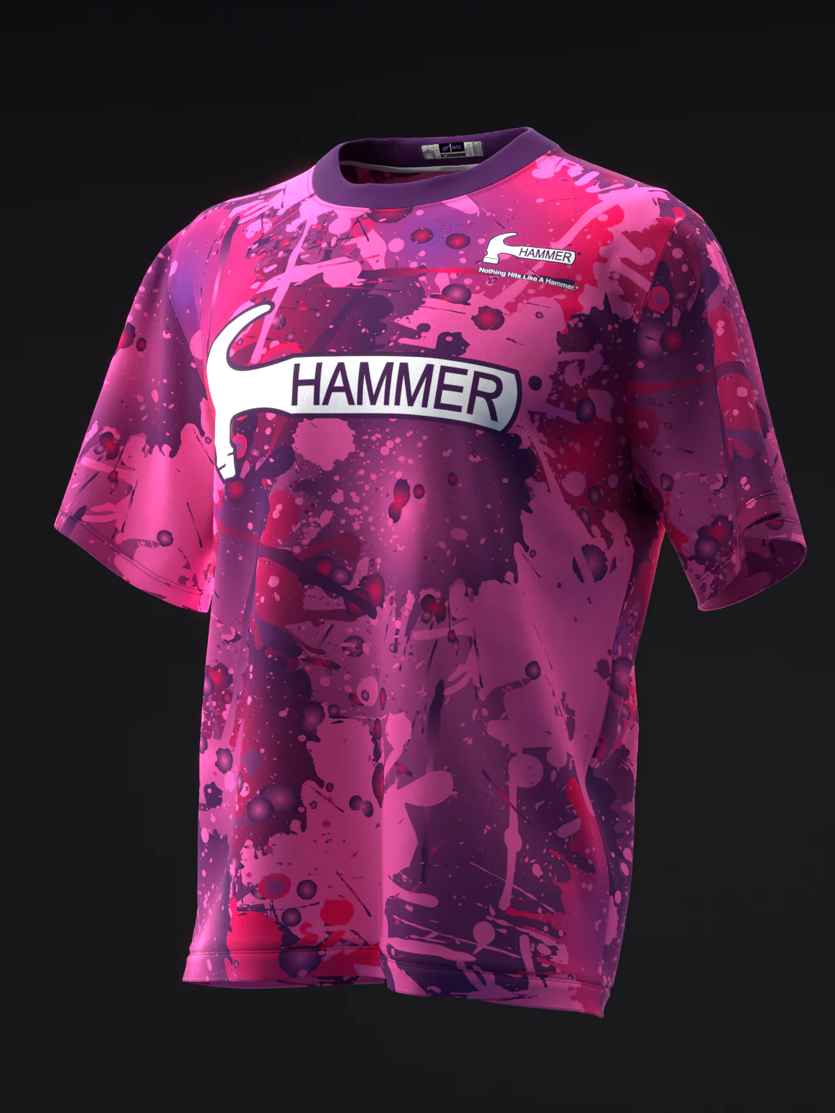 Hammer - Axe Purple Pink - Bowling Jersey