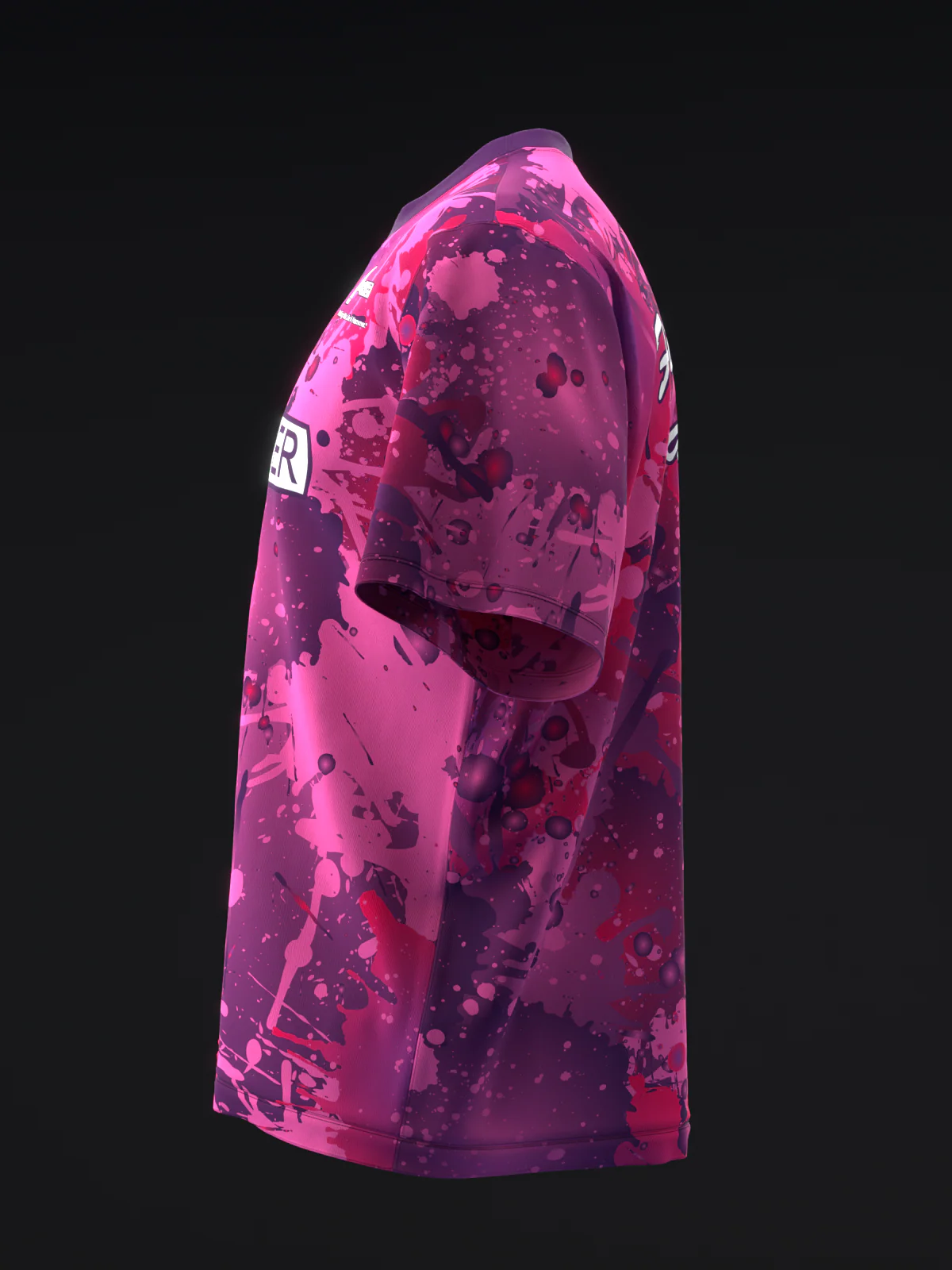 Hammer - Axe Purple Pink - Bowling Jersey - Image 6