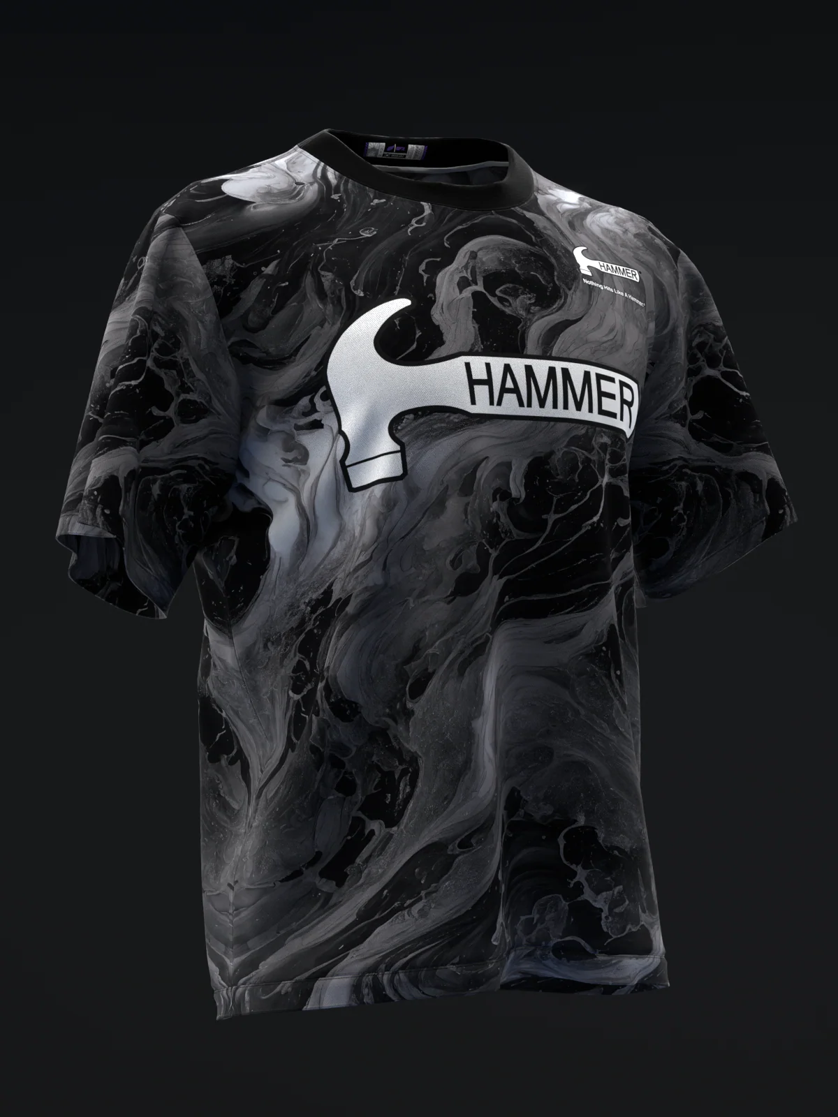Hammer - Black Pearl Urethane - Bowling Jersey - Image 3