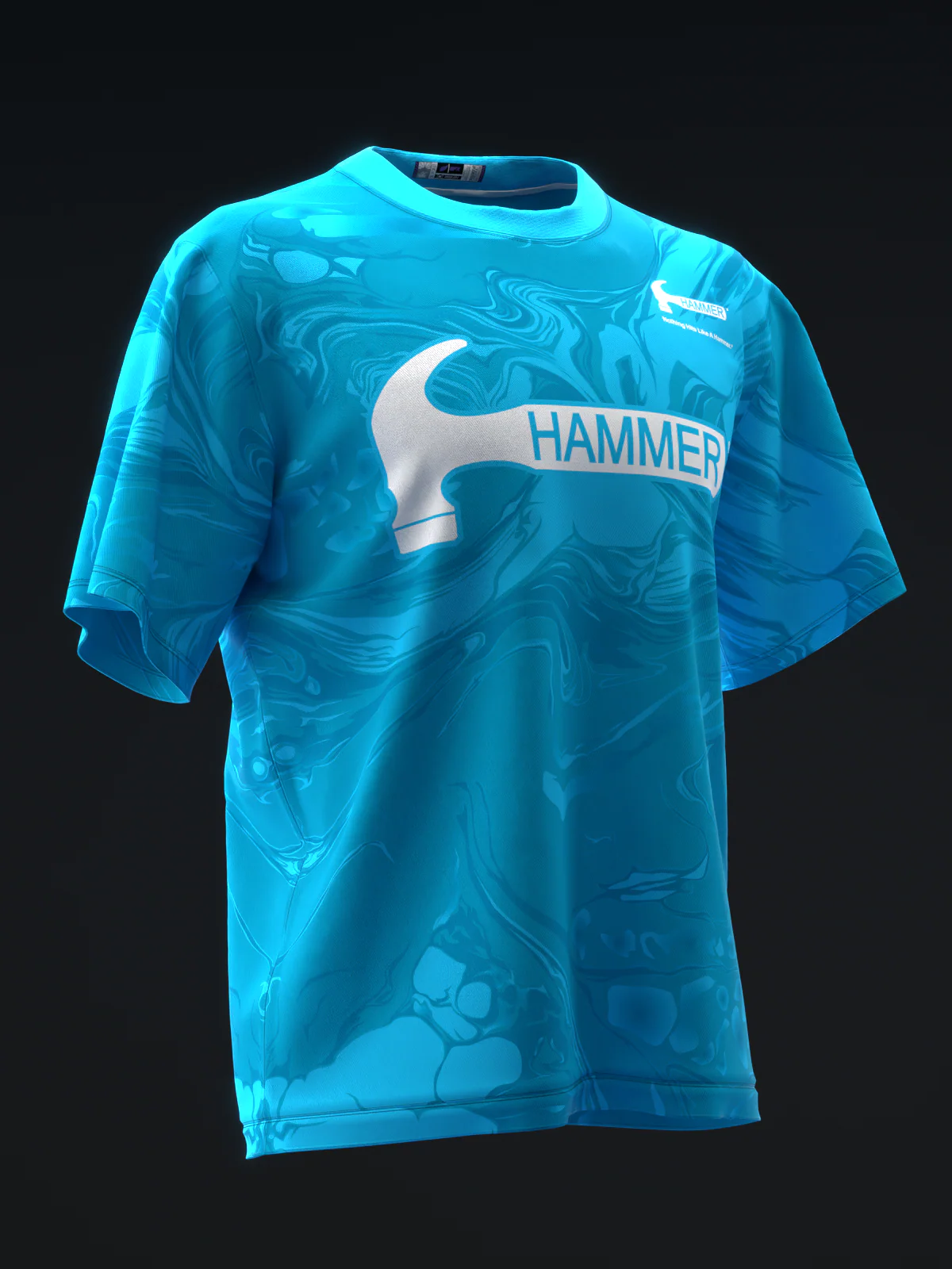 Hammer - NU Blue - Bowling Jersey - Image 3