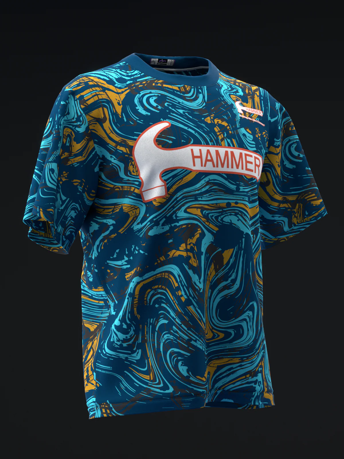 Hammer - Raw Pearl SBG - Bowling Jersey - Image 3