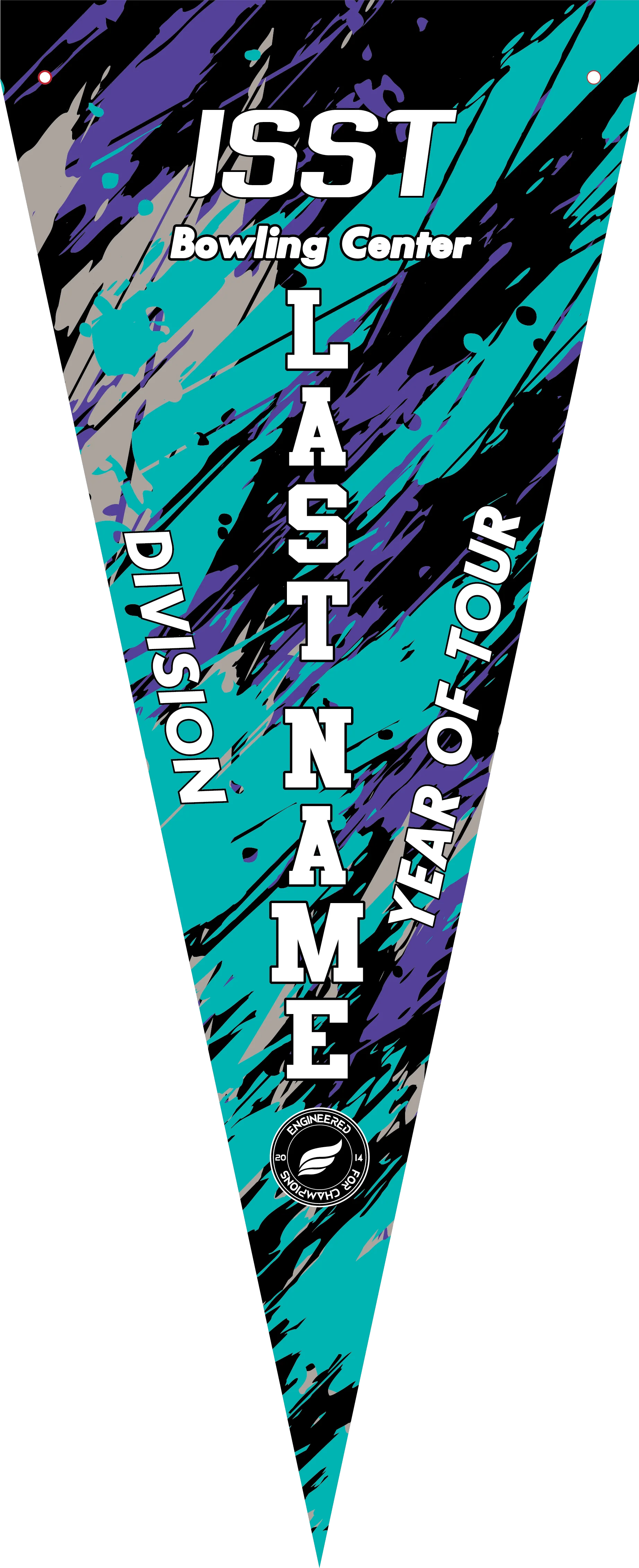 ISST - Pennant Elevated - Bowling Pennant - Image 4