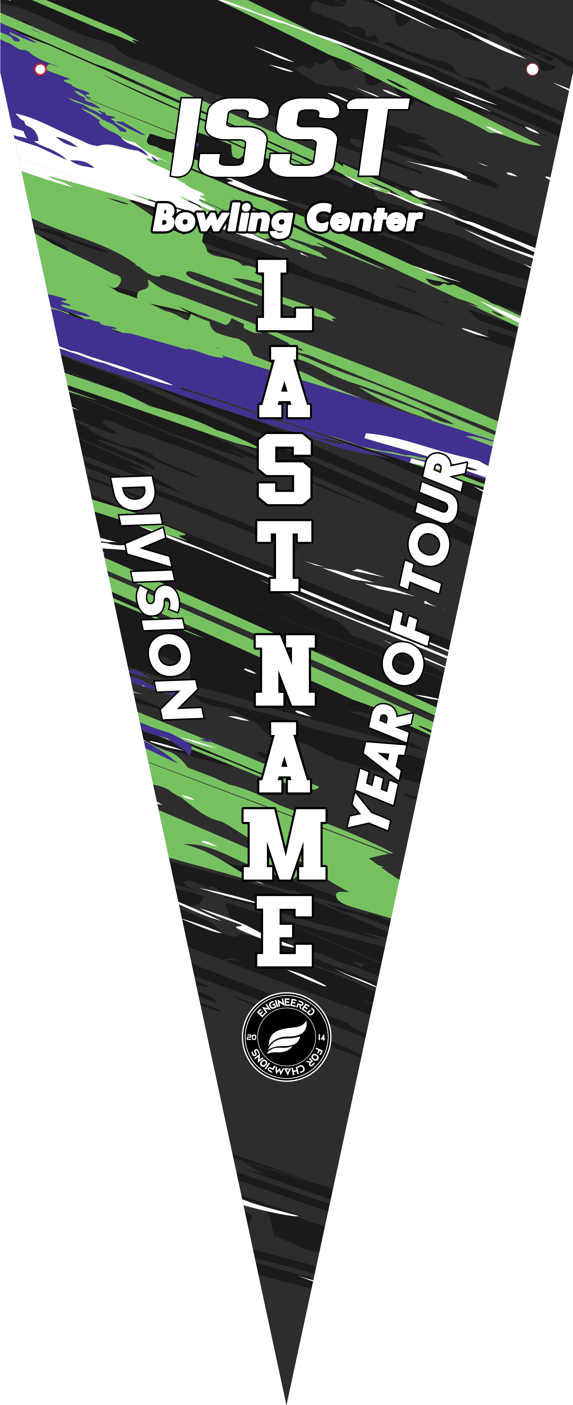 ISST - Pennant Hikari - Bowling Pennant - Image 3