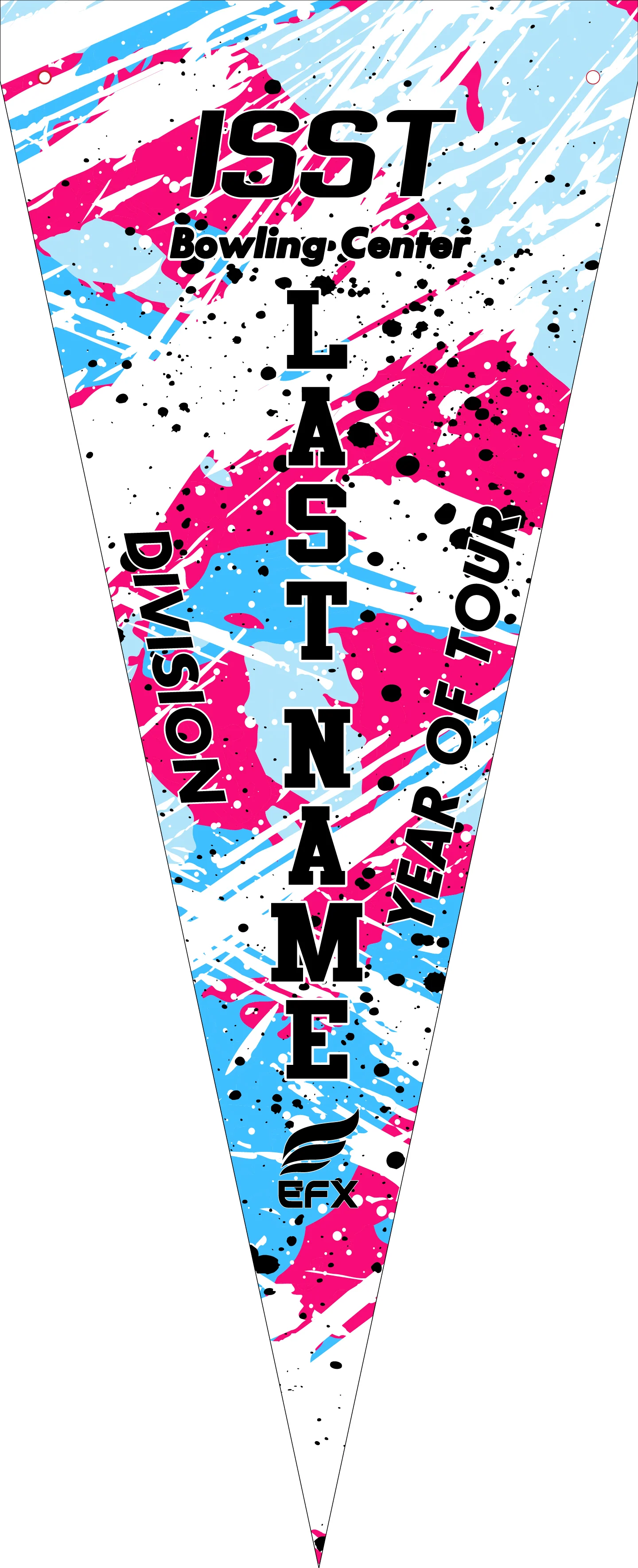 ISST - Pennant Method Neon - Bowling Pennant - Image 2