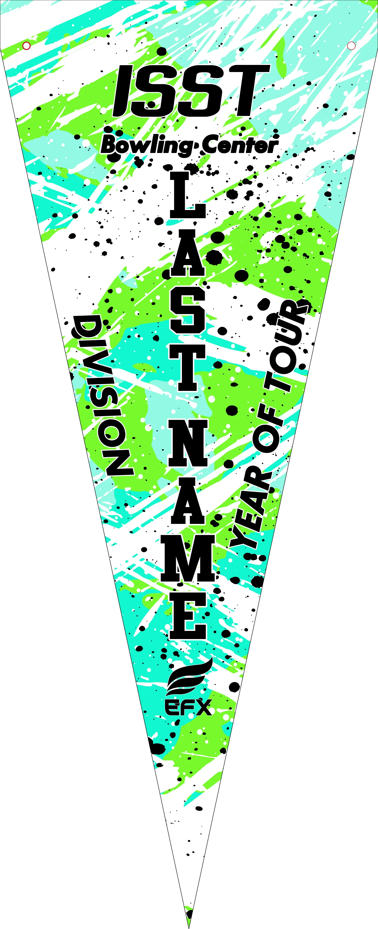 ISST - Pennant Method Neon - Bowling Pennant - Image 3