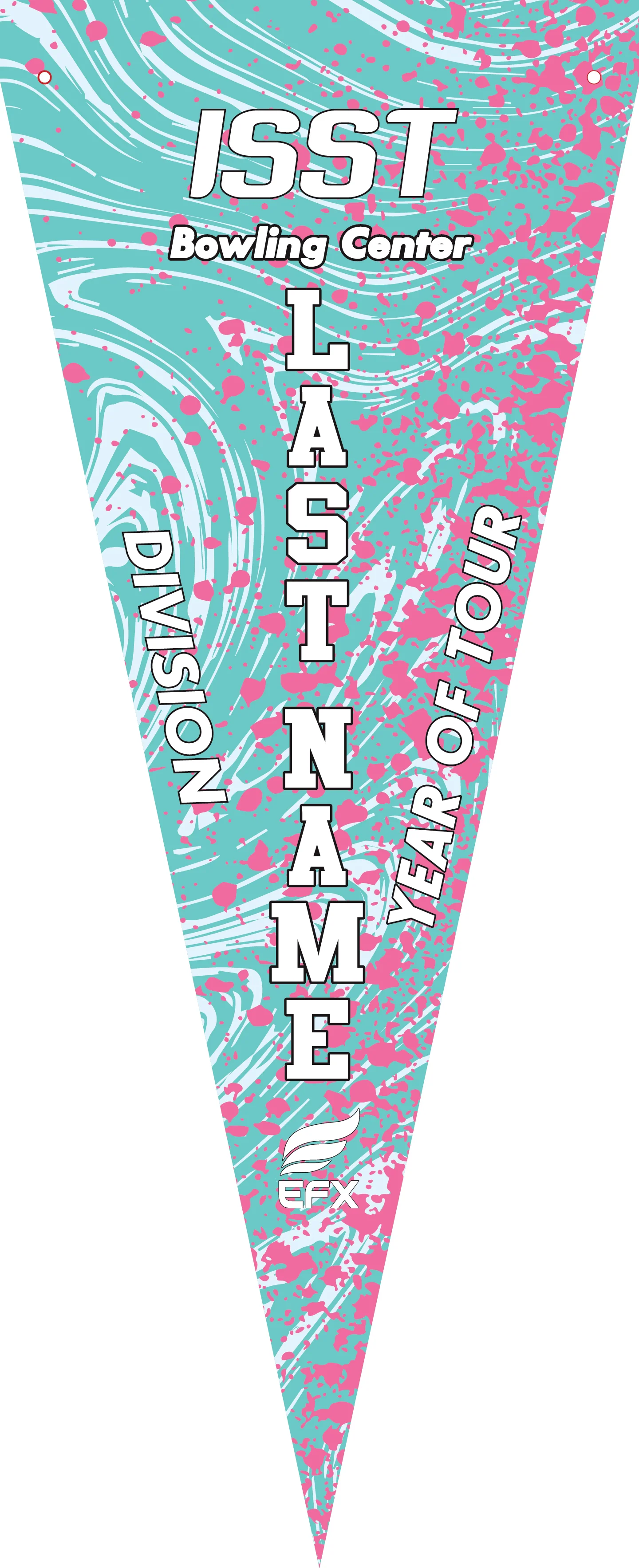 ISST - Pennant Splizzy - Bowling Pennant - Image 3