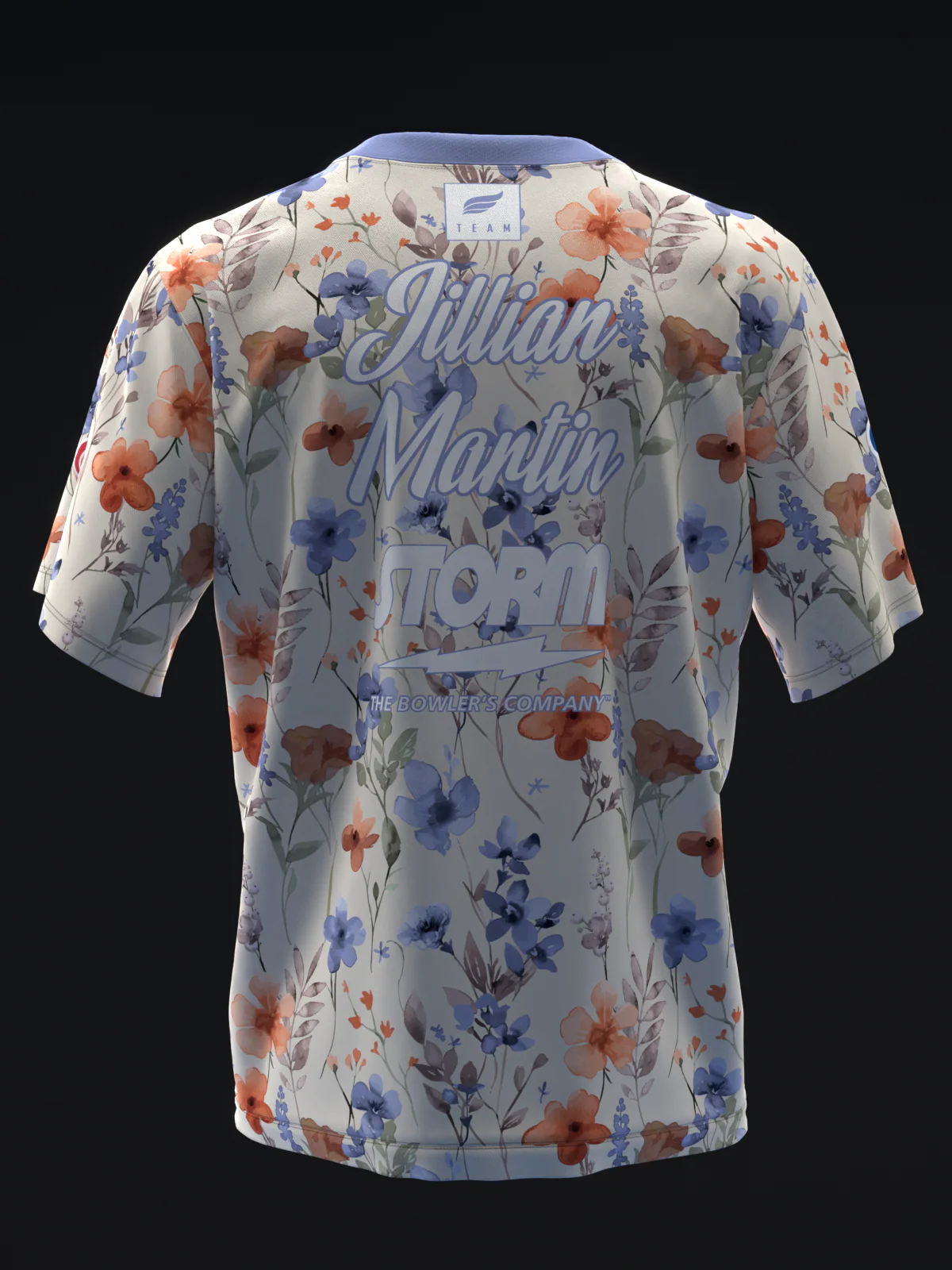 Jillian Martin 2026 - Floral Pattern BT - Bowling Jersey - Image 5