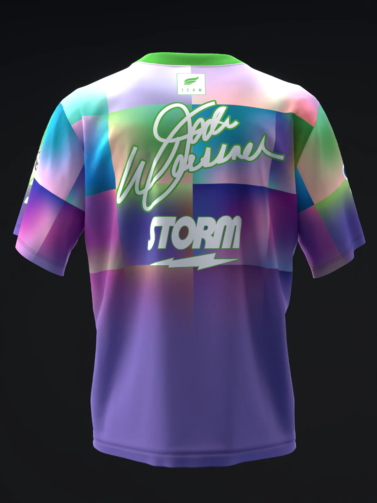 Jodi Woessner 2026 - Abstract Squares PG - Bowling Jersey - Image 5