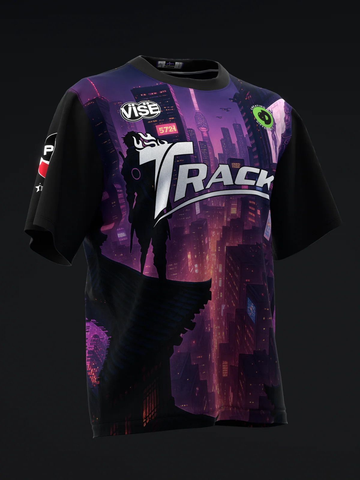 Kim Bolleby 2025 - Glowing Metro - Bowling Jersey - Image 3