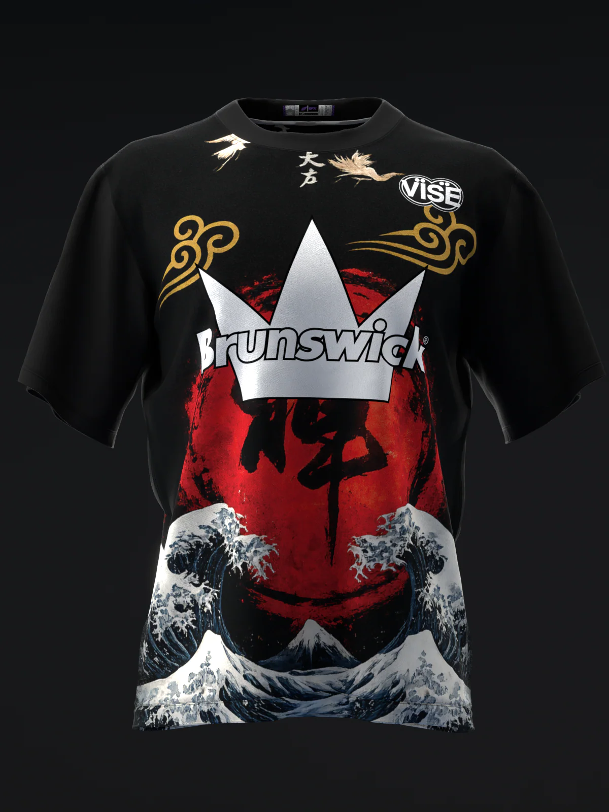 Kim Bolleby 2026 - Kimono Waves - Bowling Jersey - Image 2