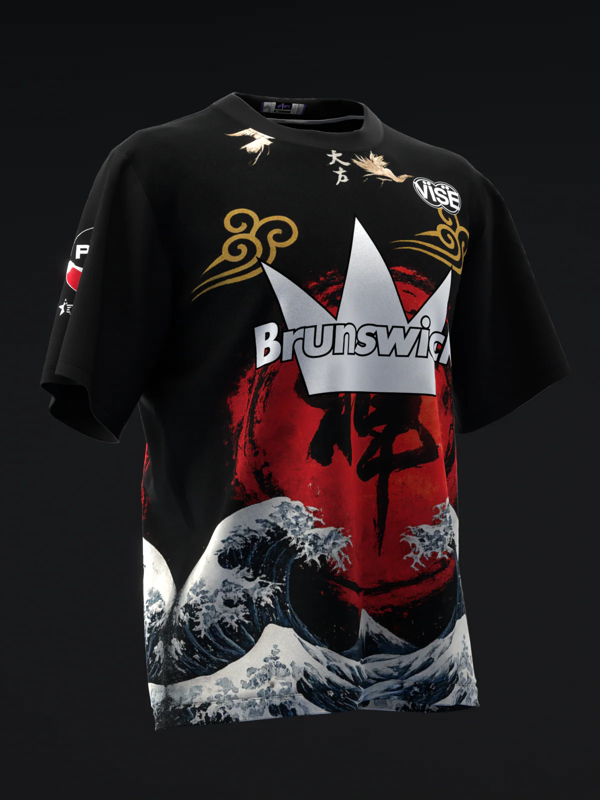 Kim Bolleby 2026 - Kimono Waves - Bowling Jersey - Image 3