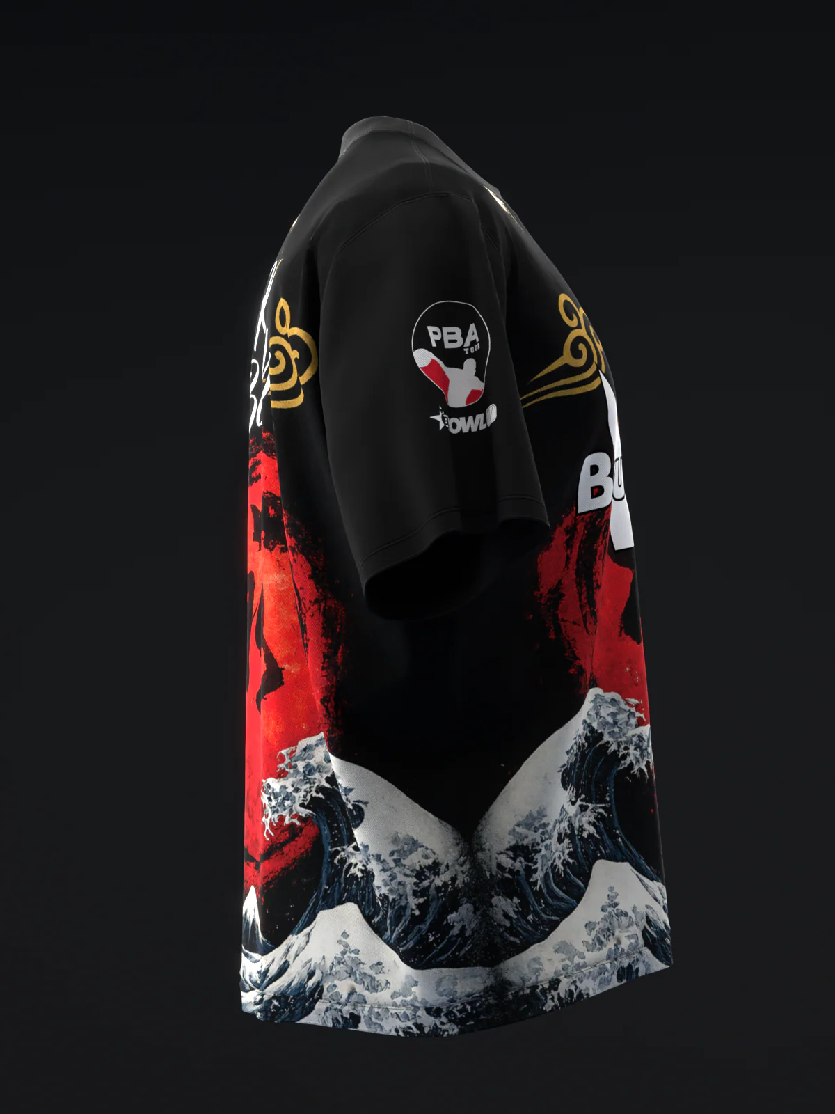 Kim Bolleby 2026 - Kimono Waves - Bowling Jersey - Image 4