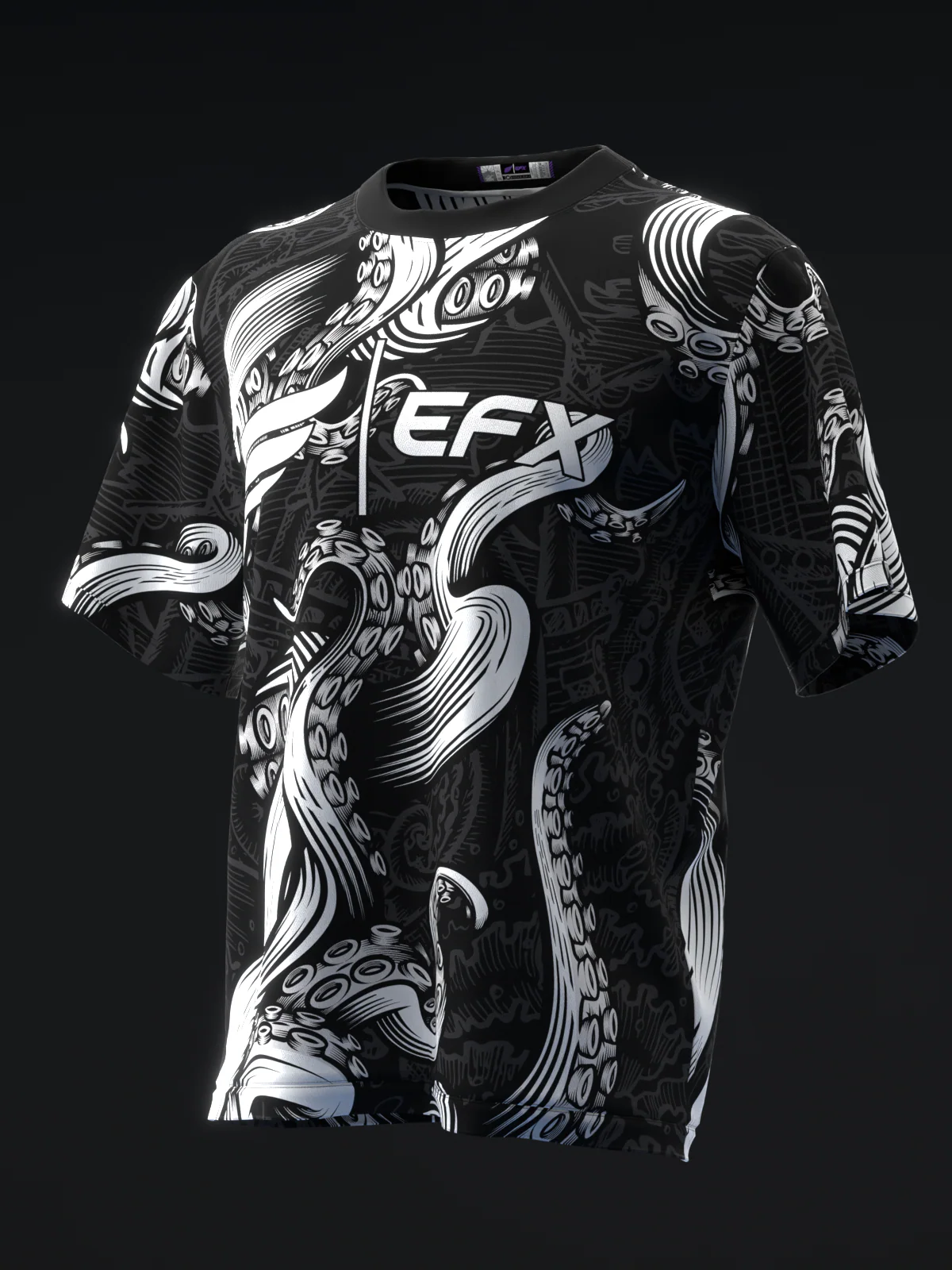 Kraken - Black - Bowling Jersey