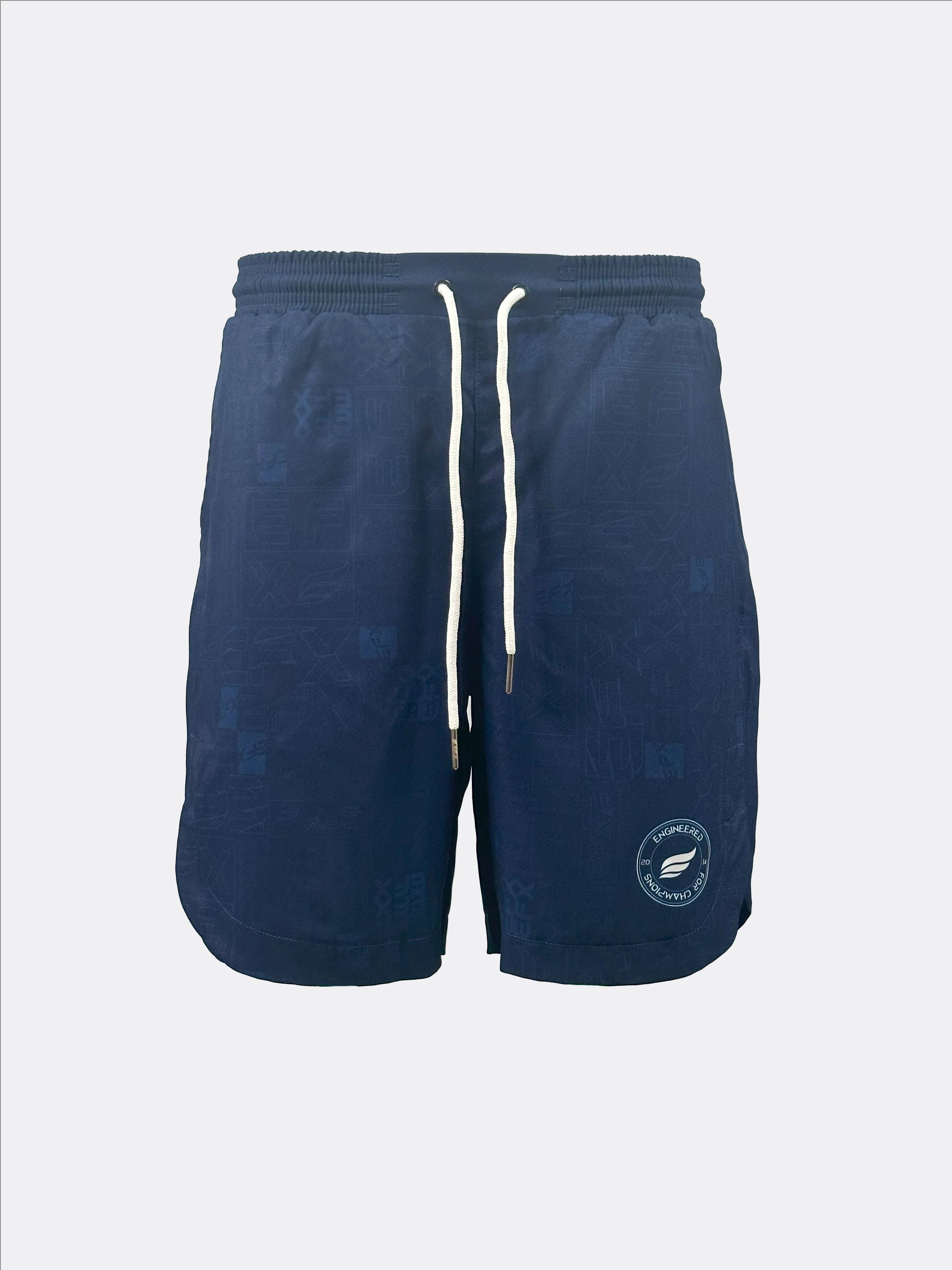 Legend Shorts - Collage - Navy - Image 3