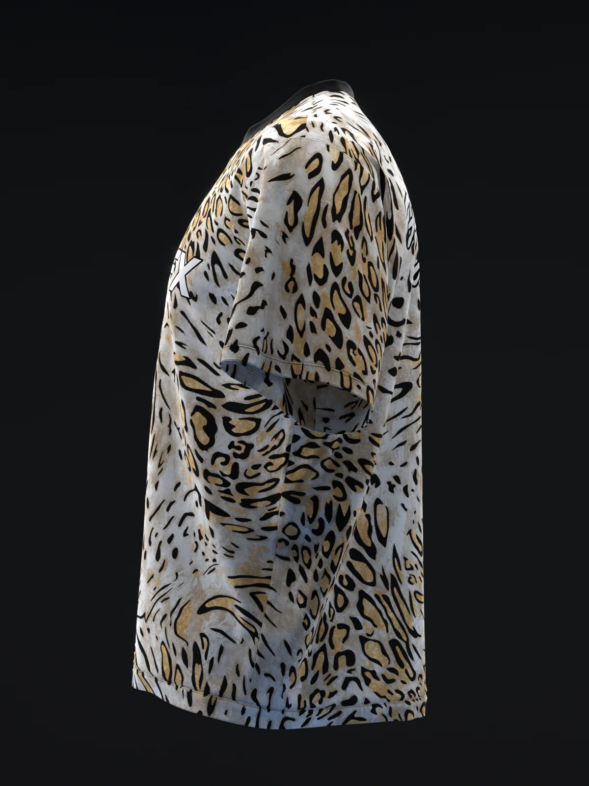 Leopard - Black Tan - Bowling Jersey - Image 6