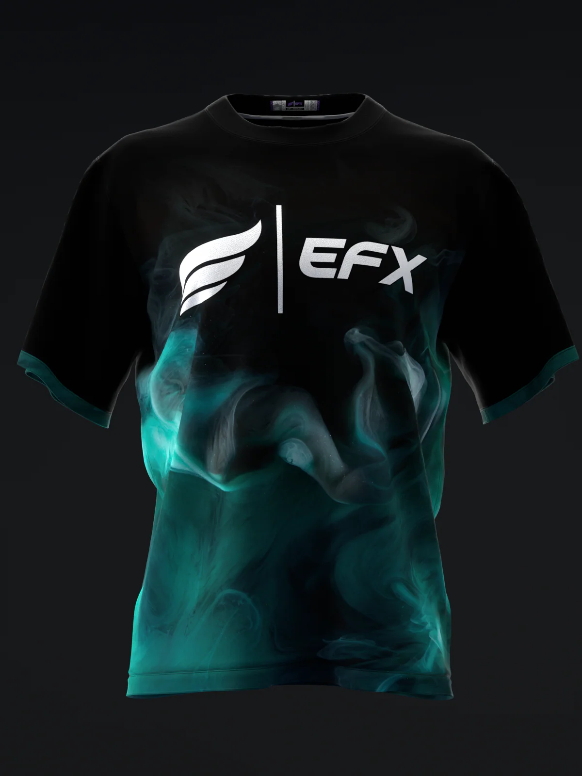 Liquid Smoke - Black - Bowling Jersey - Image 2