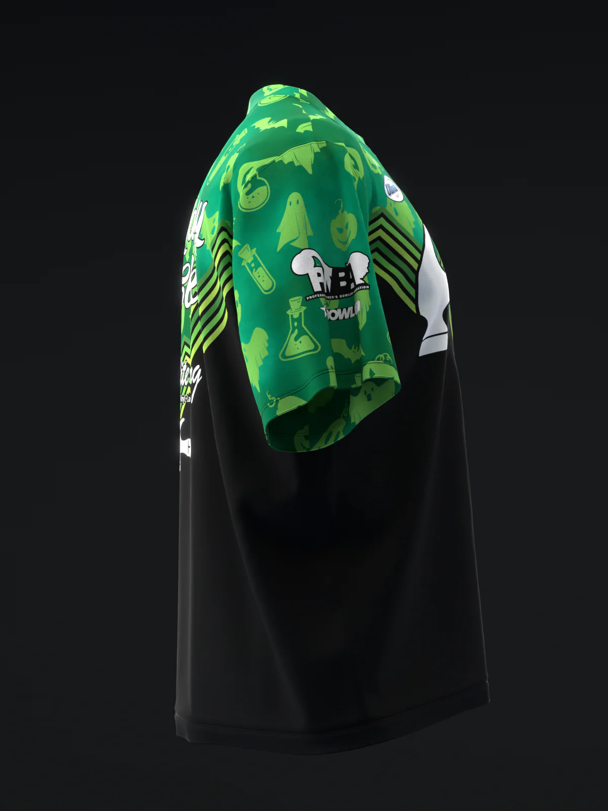 Mallory Clark 2024 - Halloween Smoke Green - Bowling Jersey - Image 4