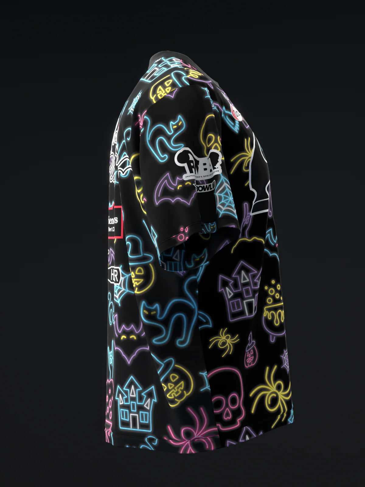 Mallory Clark 2025 - Halloween Glow - Bowling Jersey - Image 4