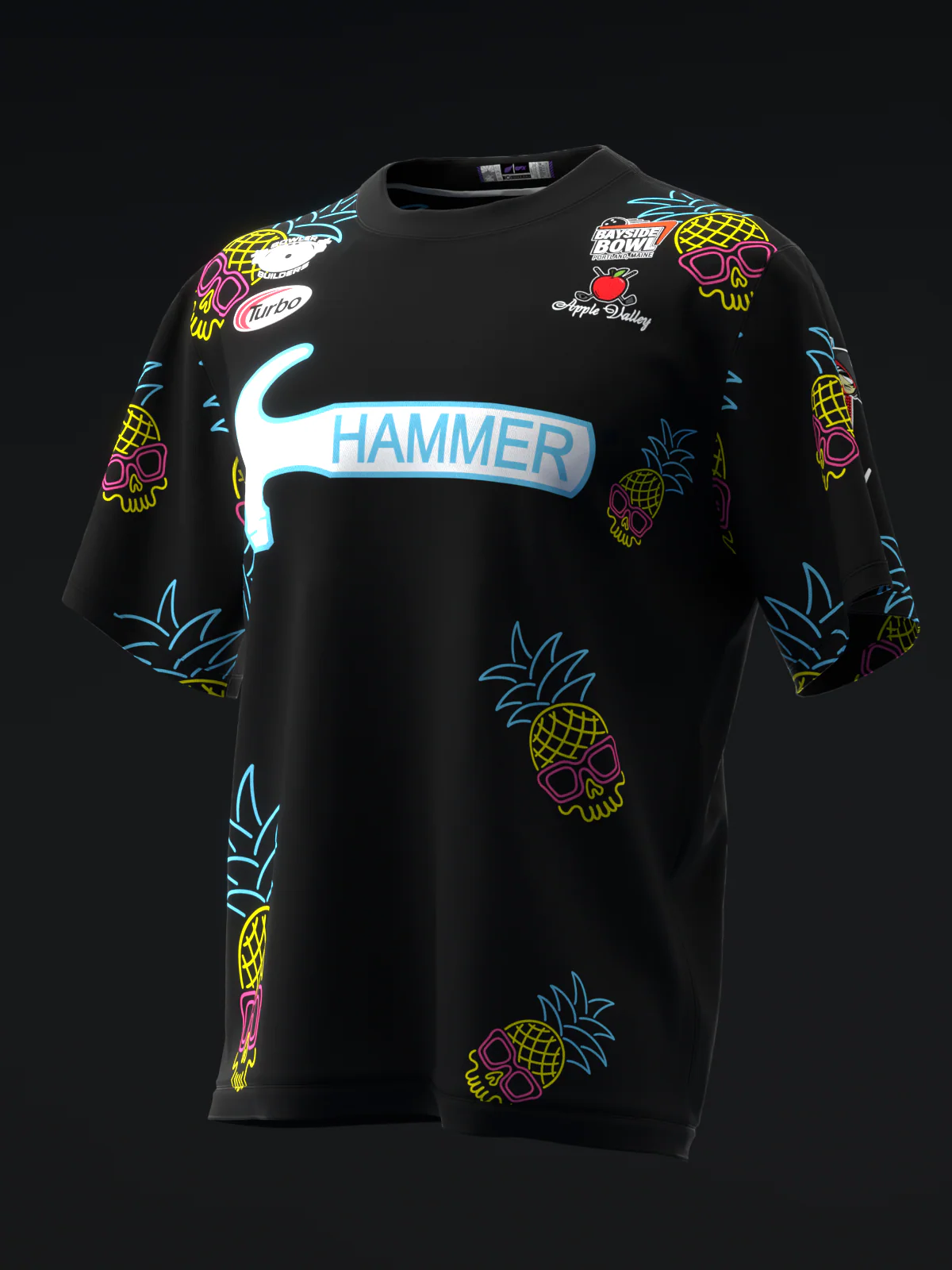 Mallory Clark 2025 - Pineapple Skulls - Bowling Jersey
