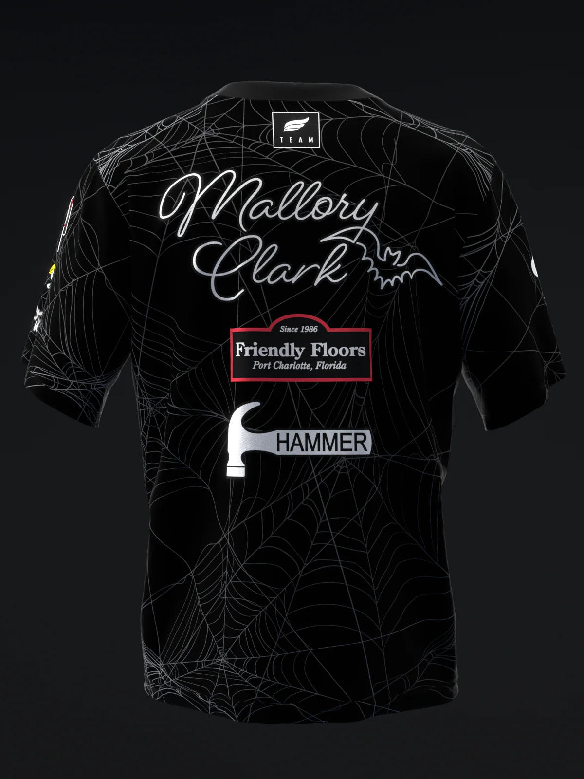 Mallory Clark 2025 - Spider Webs - Bowling Jersey - Image 5