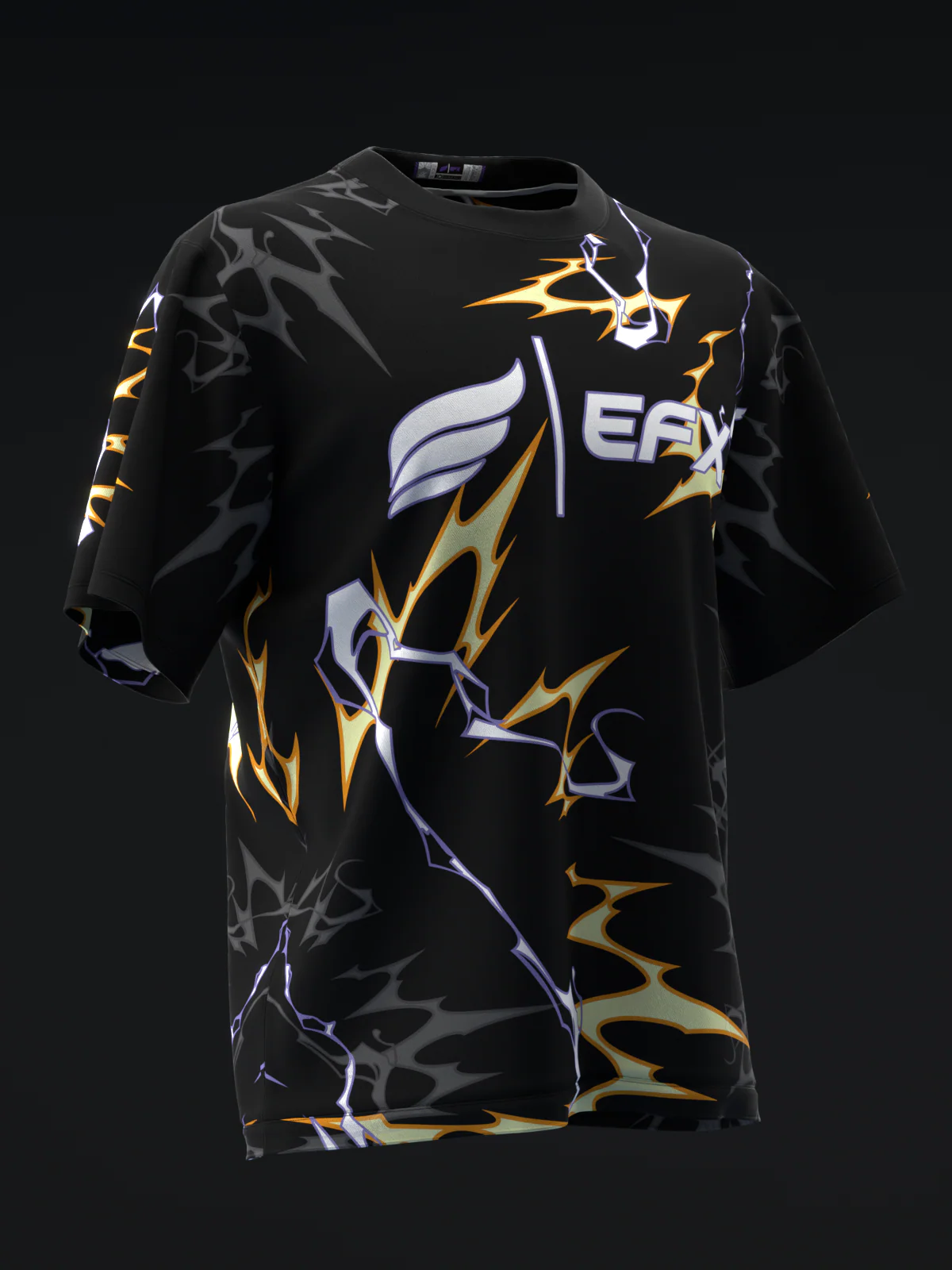 Manga - Black - Bowling Jersey - Image 3
