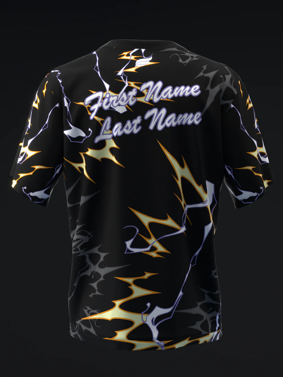 Manga - Black - Bowling Jersey - Image 5