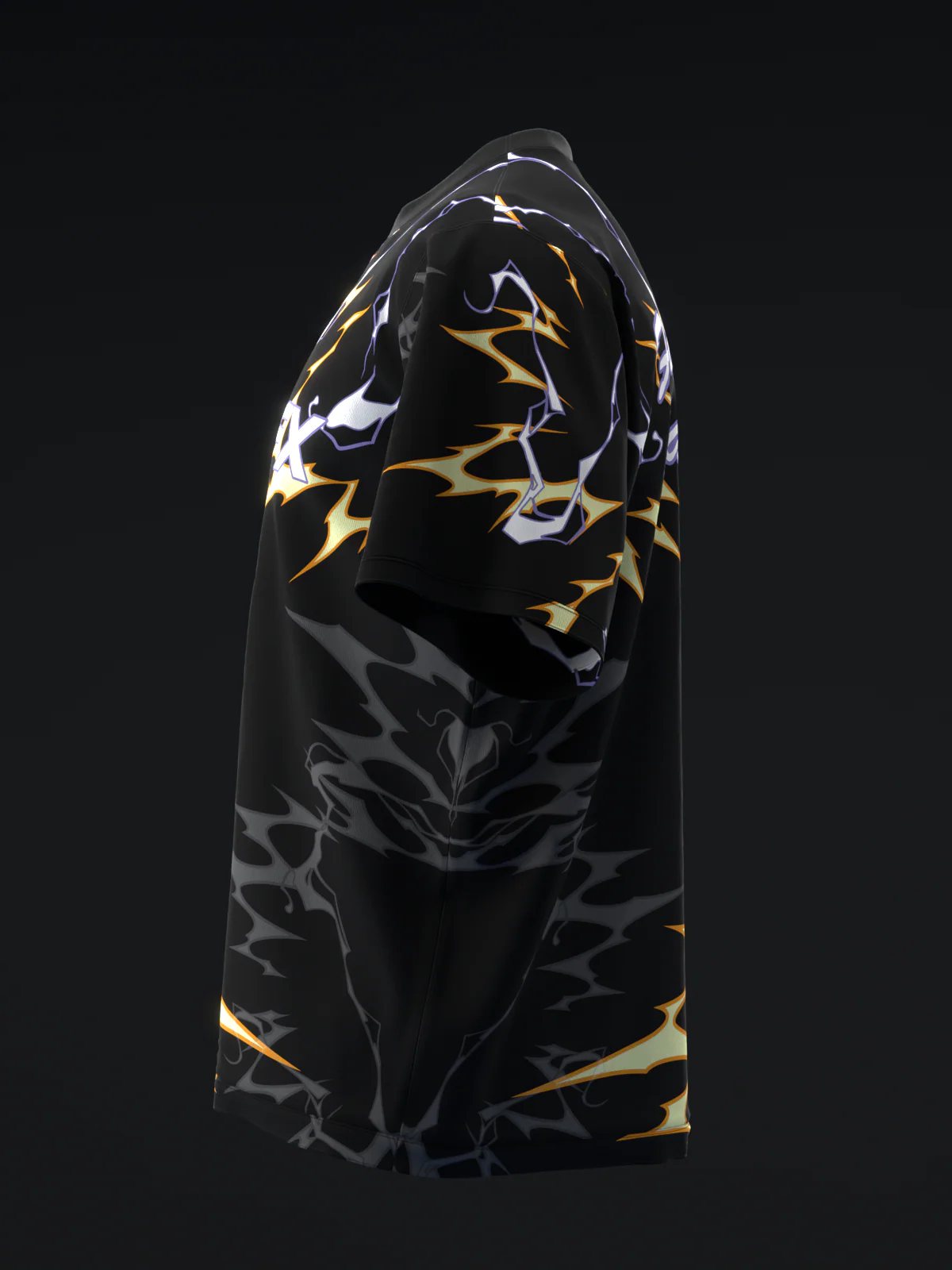 Manga - Black - Bowling Jersey - Image 6