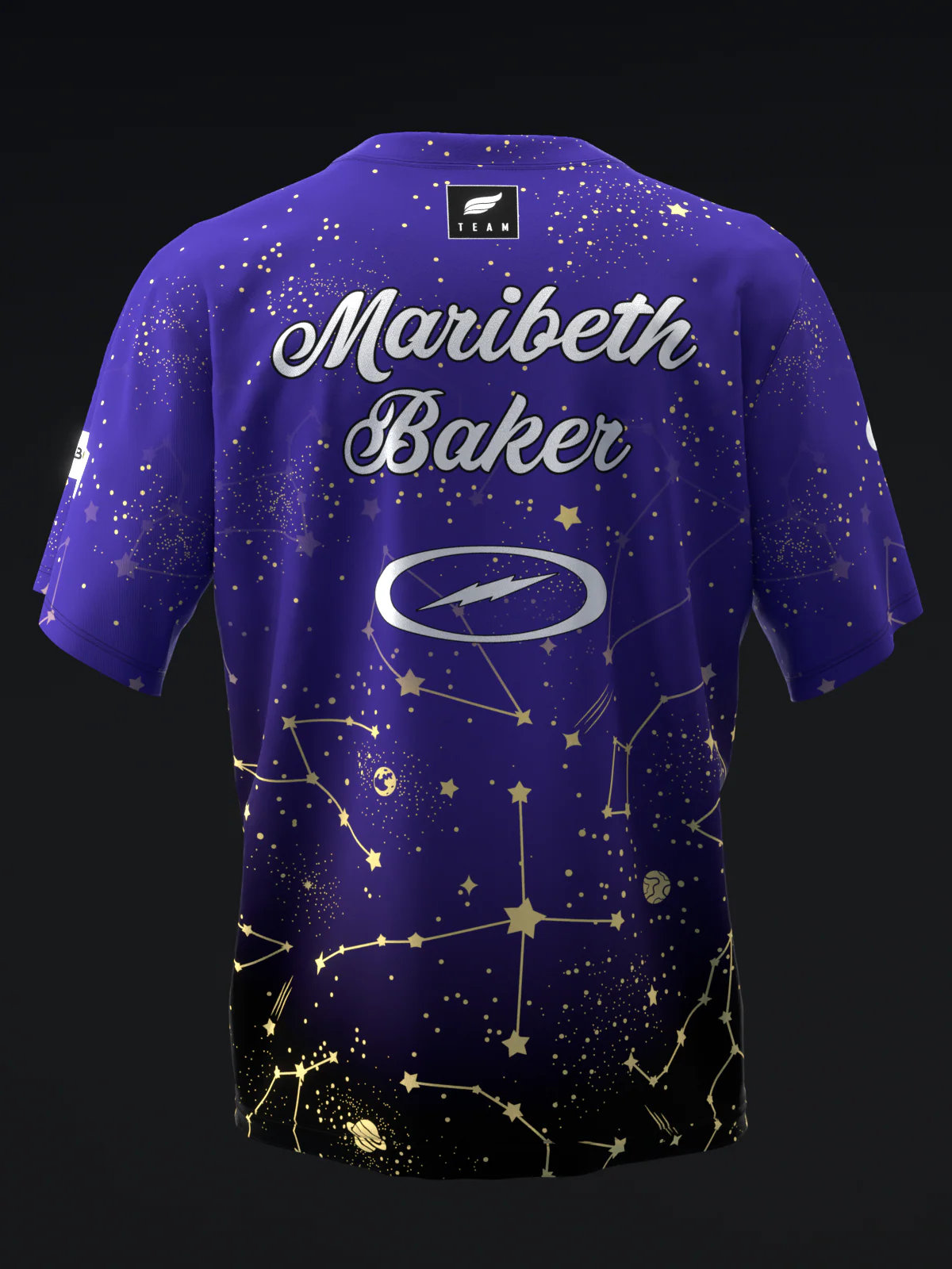 Maribeth Baker 2024 - Constellation Fade - Bowling Jersey - Image 5