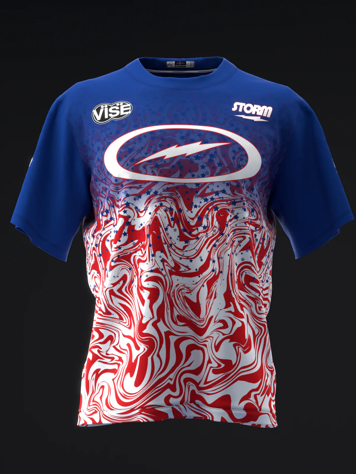 Maribeth Baker 2024 - Falling Stars - Bowling Jersey - Image 2