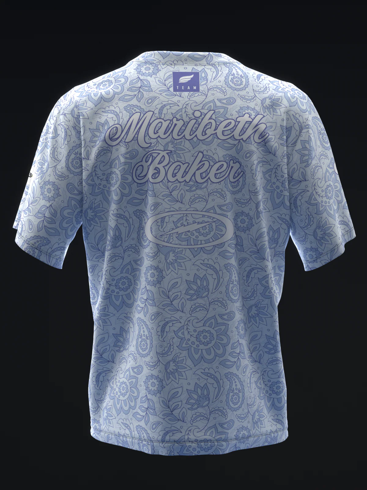 Maribeth Baker 2024 - Paisley - Bowling Jersey - Image 3