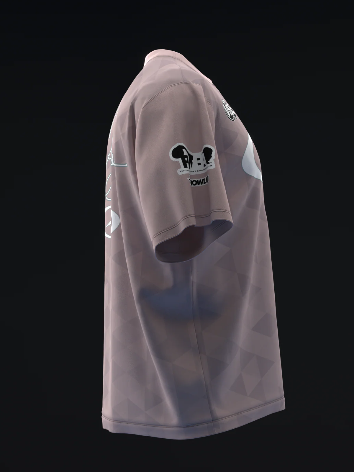 Maribeth Baker 2025 - Geomauve - Bowling Jersey - Image 4