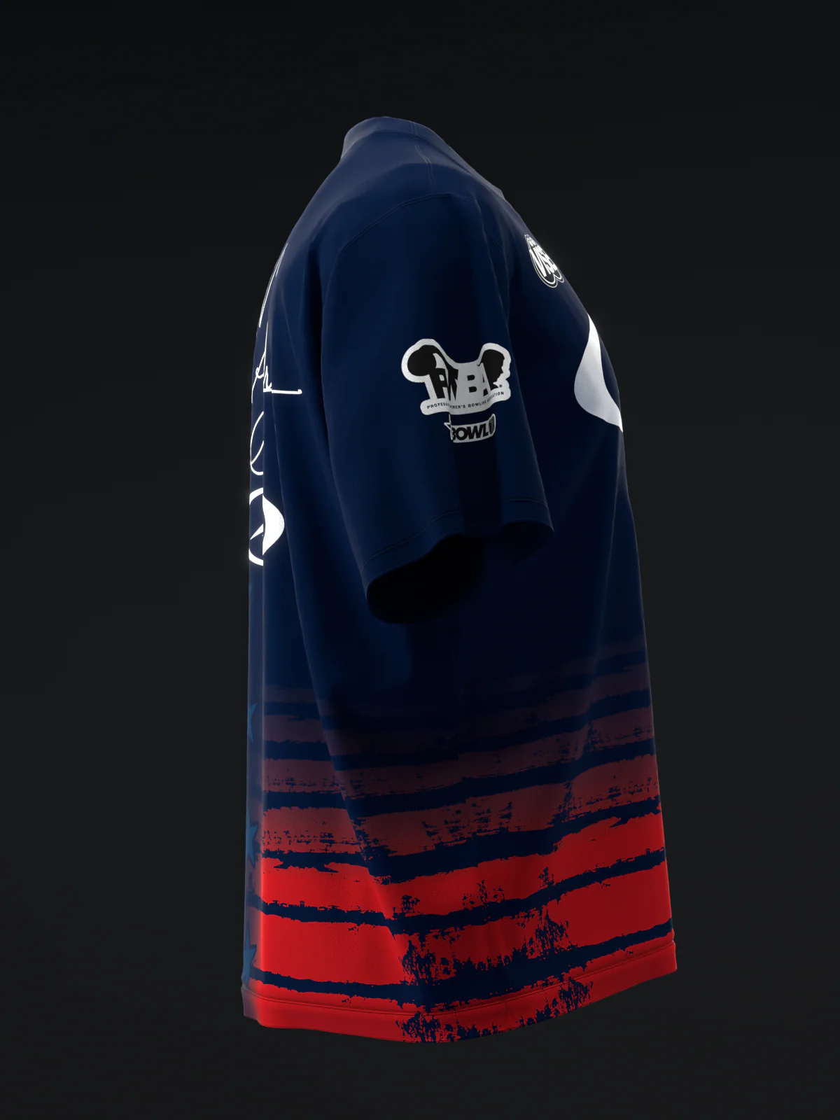 Maribeth Baker 2025 - Stars Stripes - Bowling Jersey - Image 4