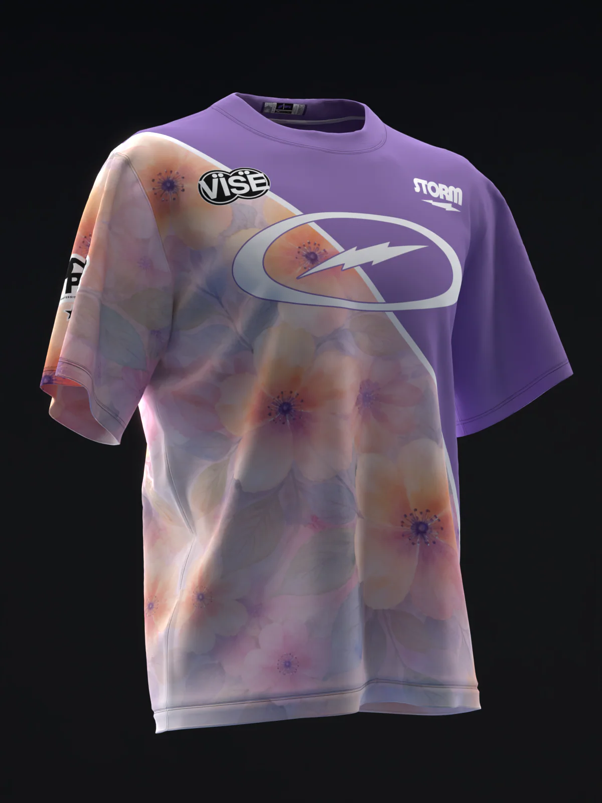 Maribeth Baker 2026 - Split Watercolor - Bowling Jersey - Image 3